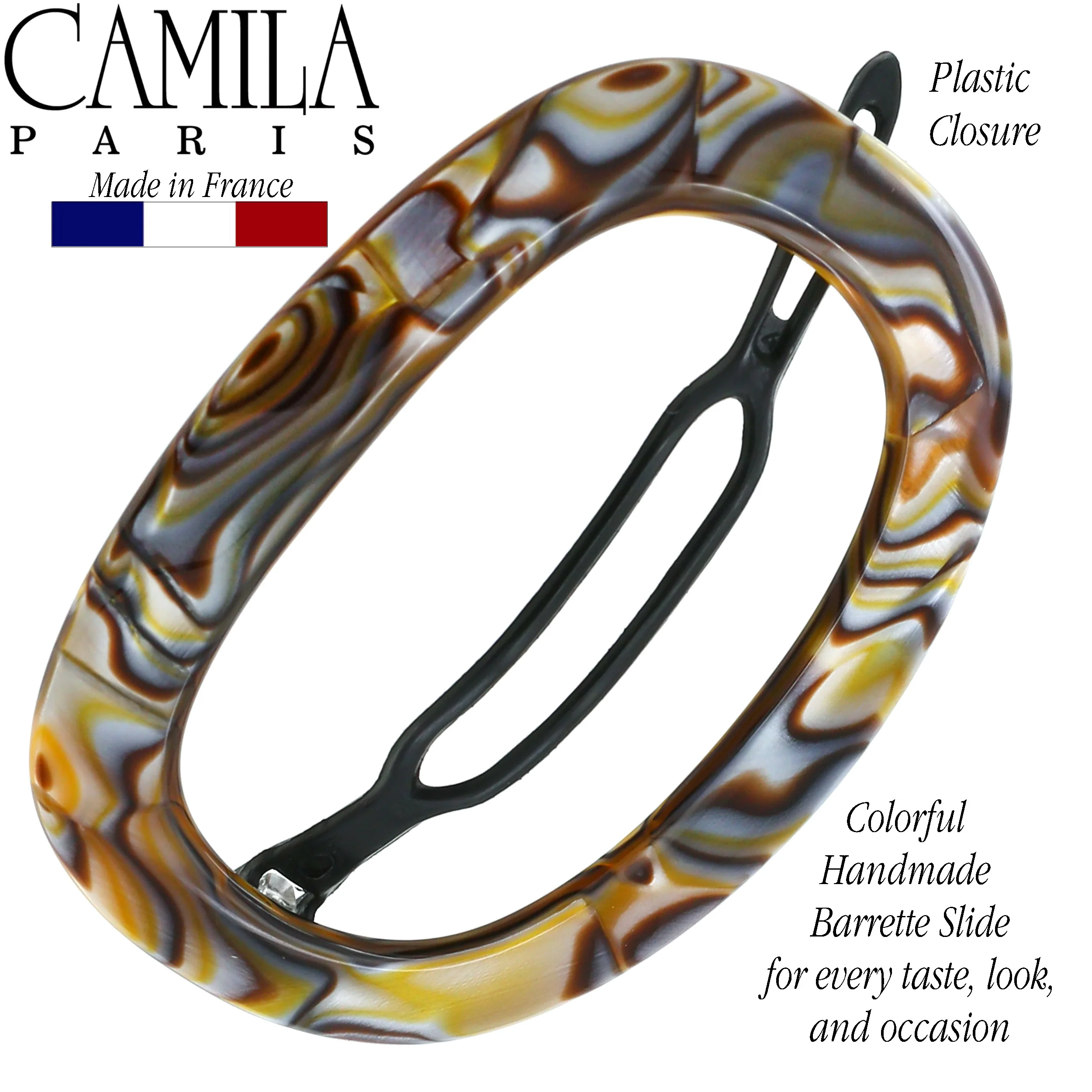Oval Cut Open Handmade Slide Metal-Free Closure - Image 44