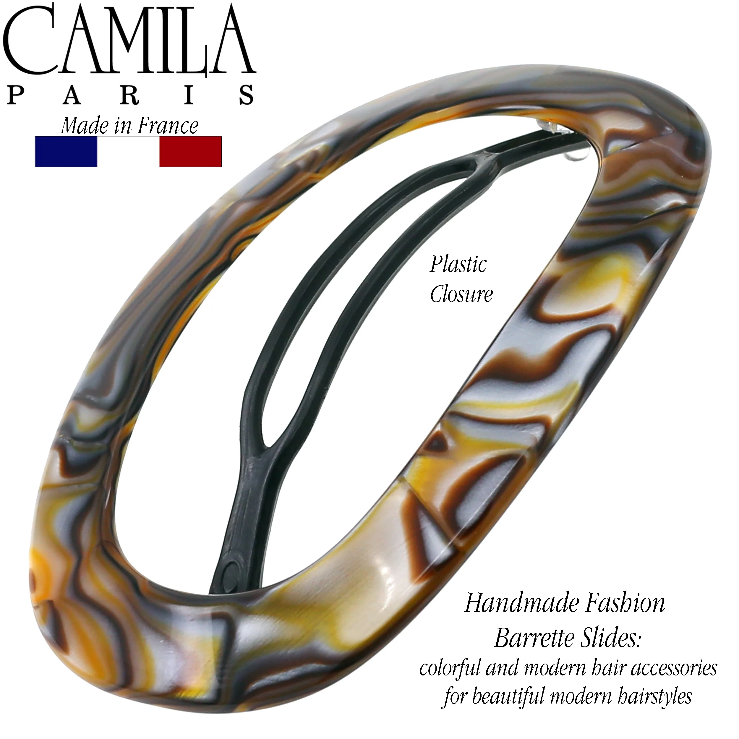 Oval Cut Open Handmade Slide Metal-Free Closure - Image 46