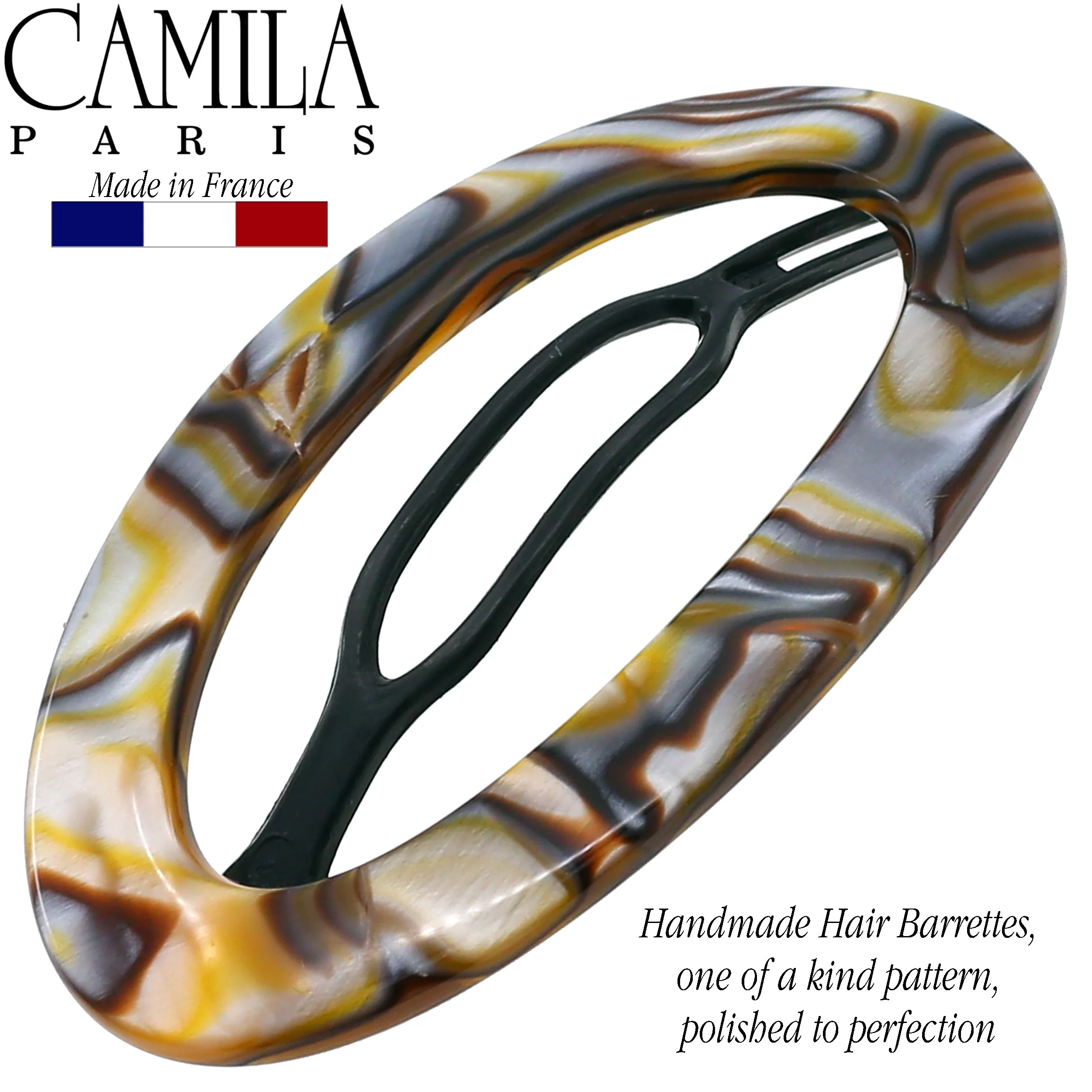 Oval Cut Open Handmade Slide Metal-Free Closure - Image 5