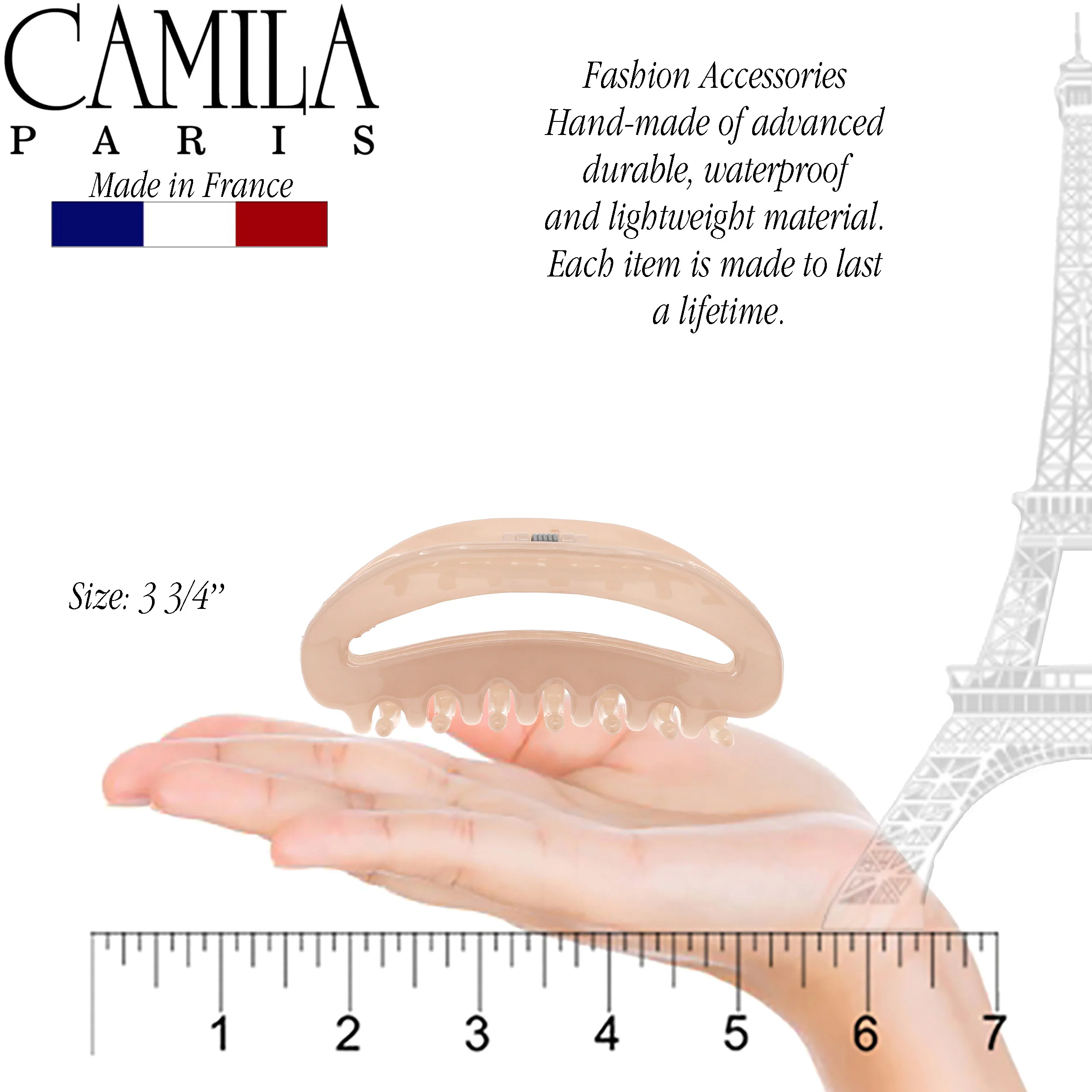 Camila Paris Oval Cutout Hair Clip - Image 10