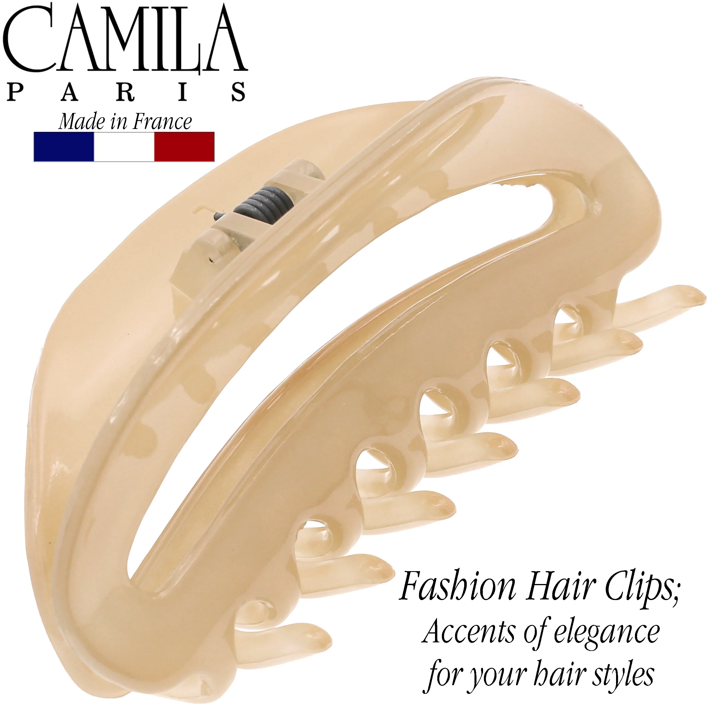 Camila Paris Oval Cutout Hair Clip - Image 11
