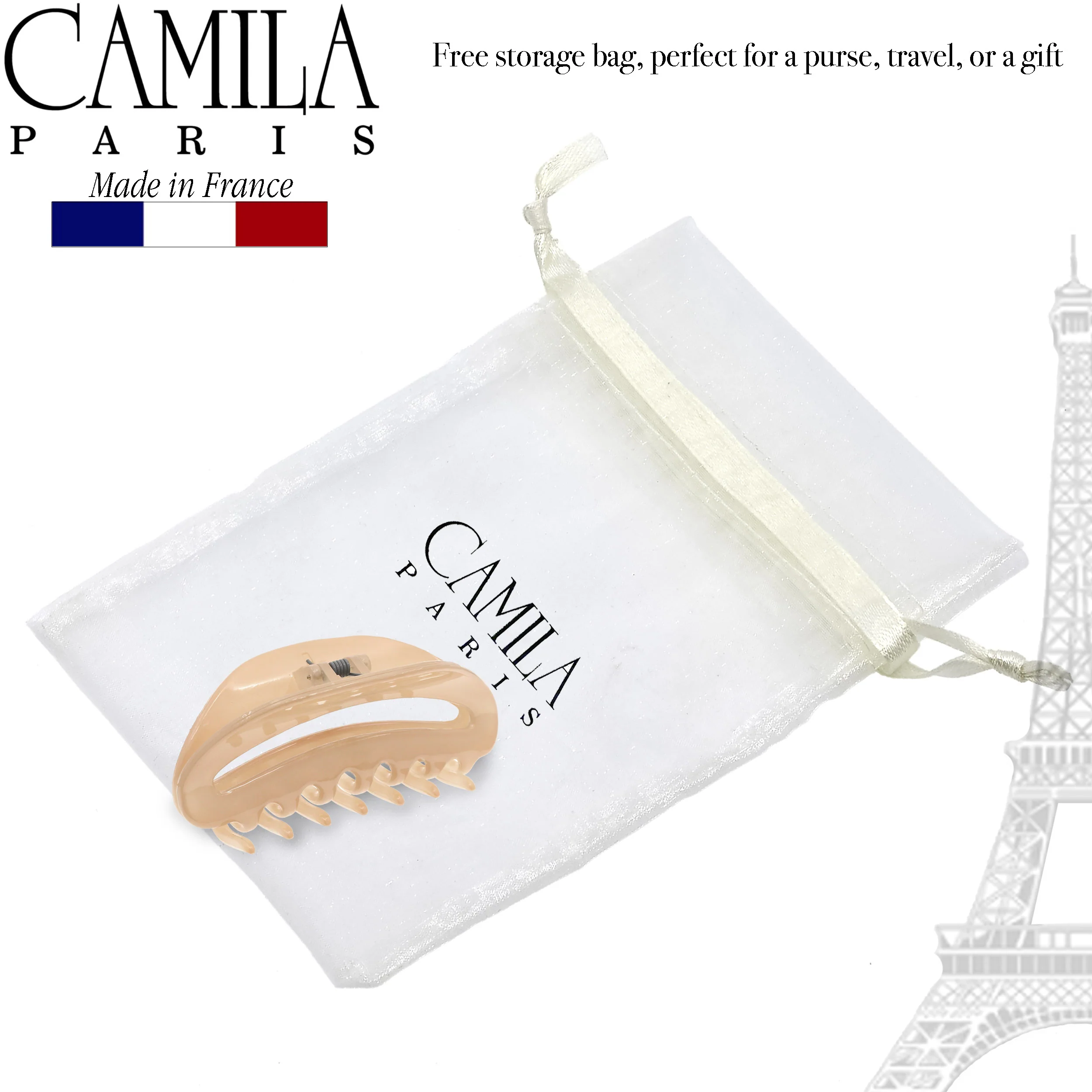 Camila Paris Oval Cutout Hair Clip - Image 12