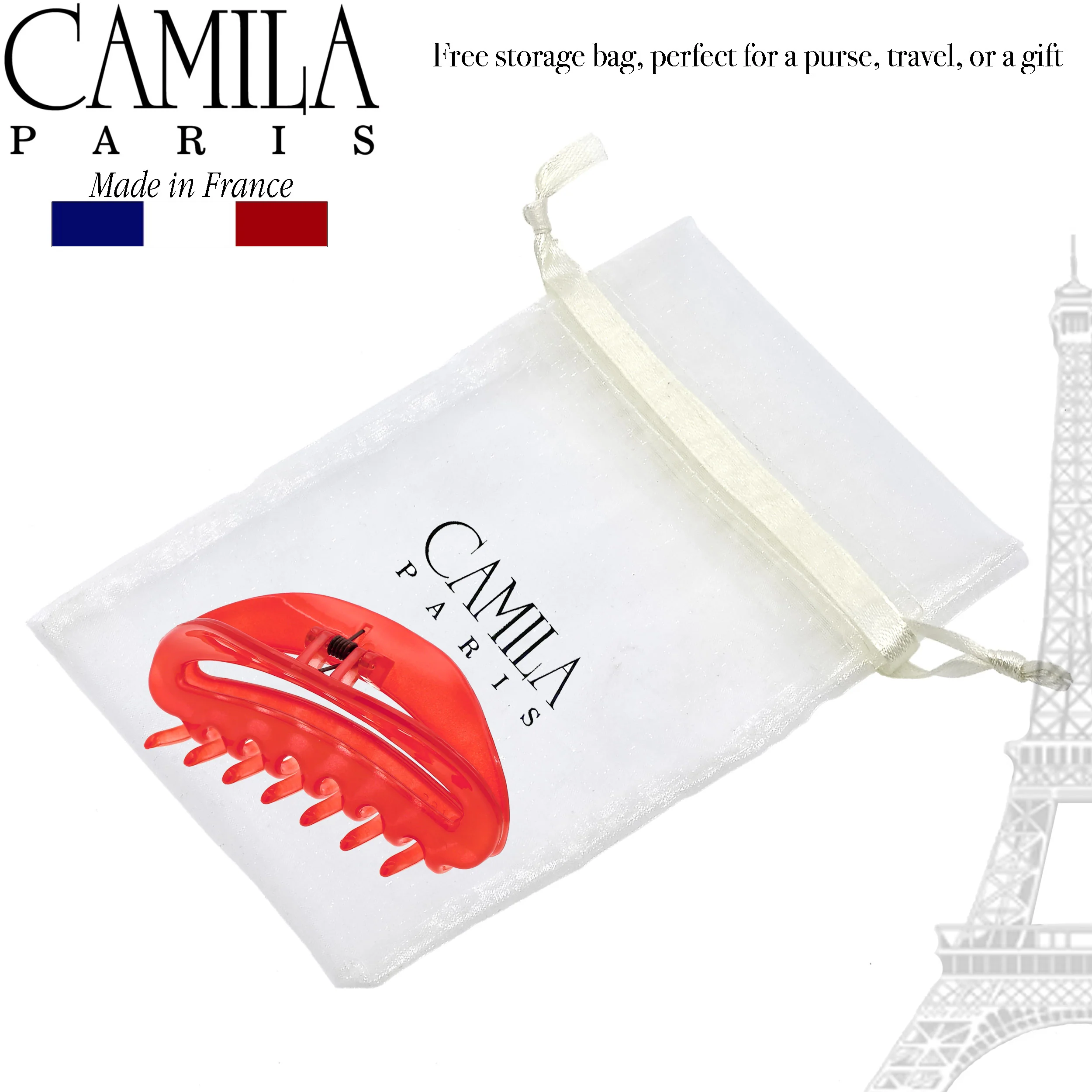 Camila Paris Oval Cutout Hair Clip - Image 16