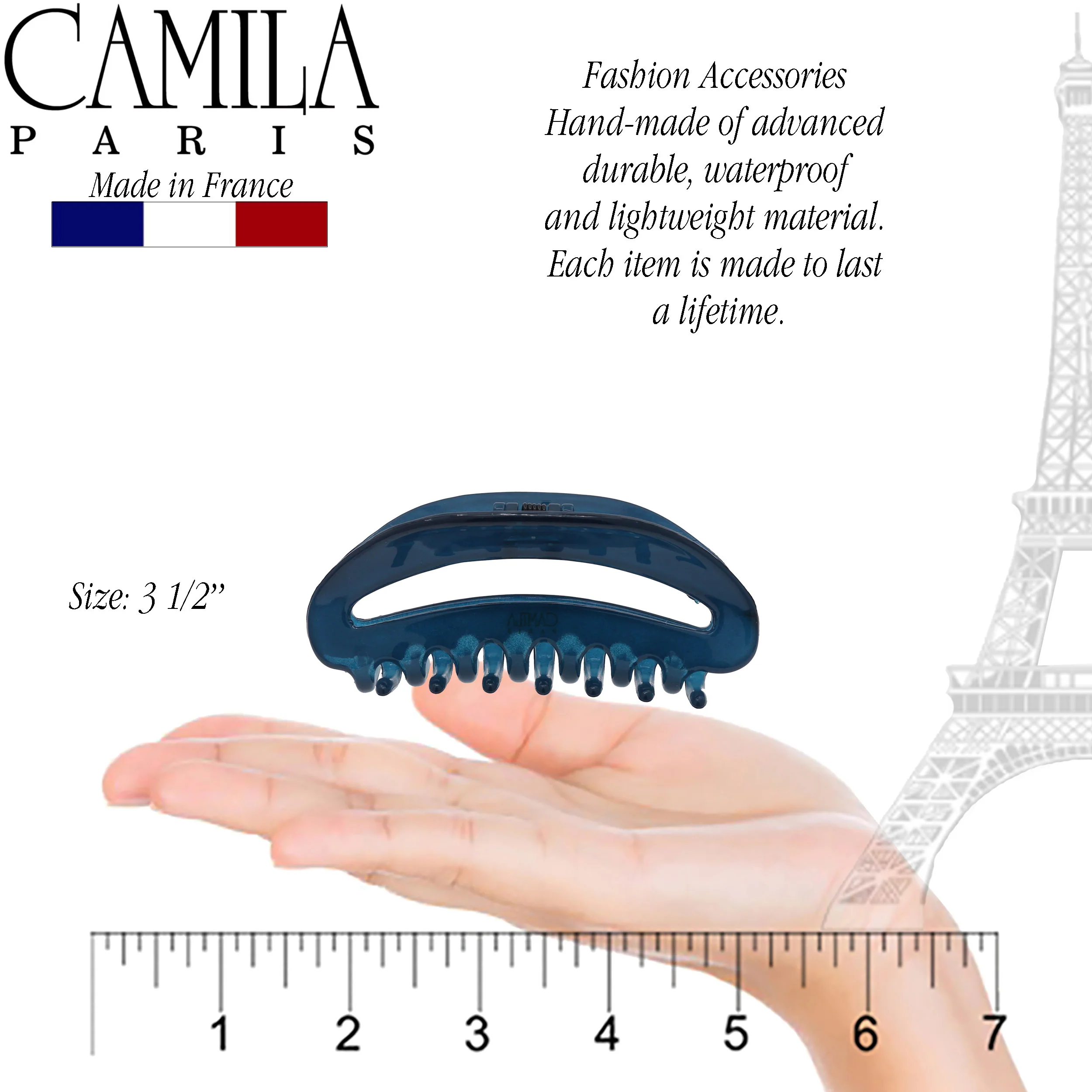 Camila Paris Oval Cutout Hair Clip - Image 22