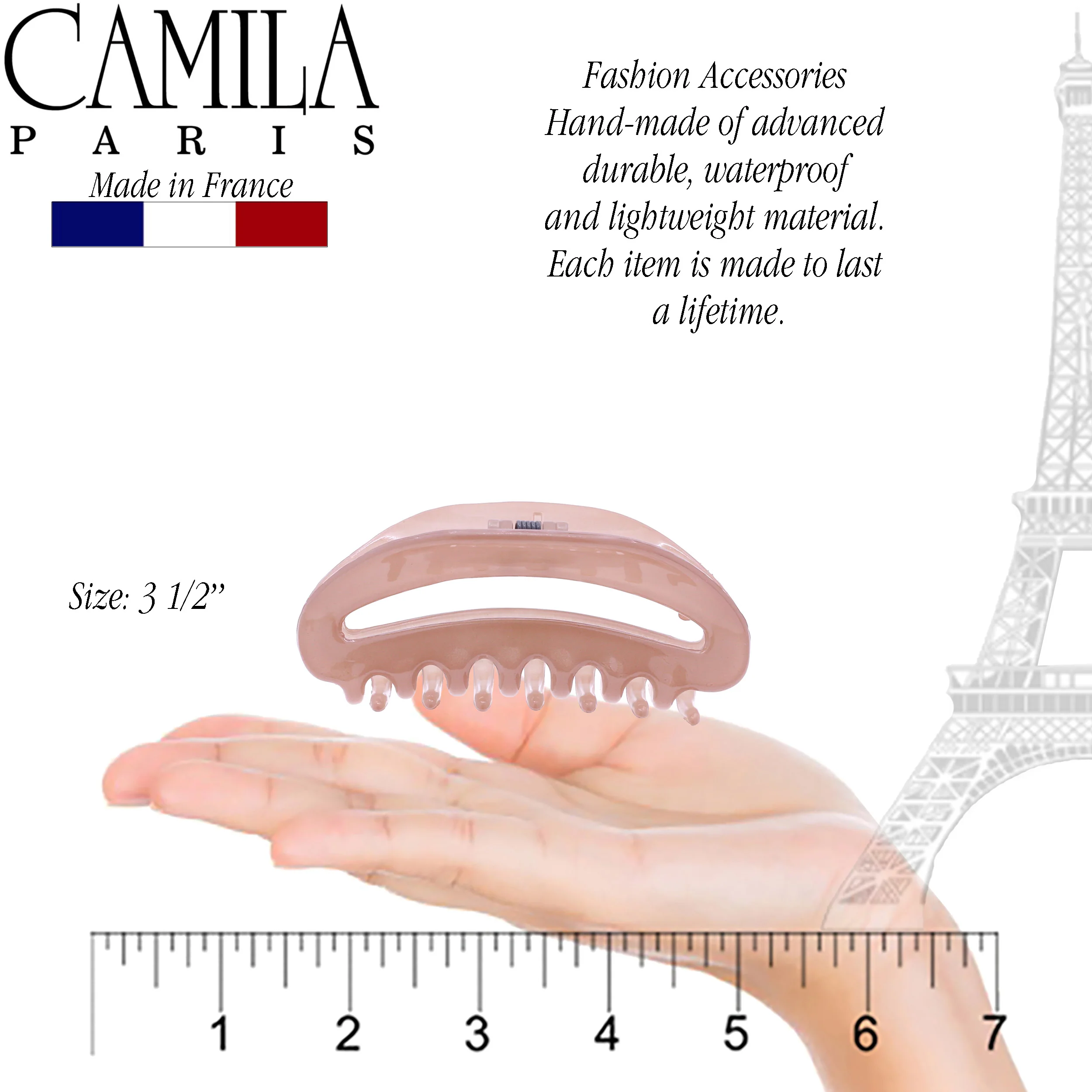 Camila Paris Oval Cutout Hair Clip - Image 26