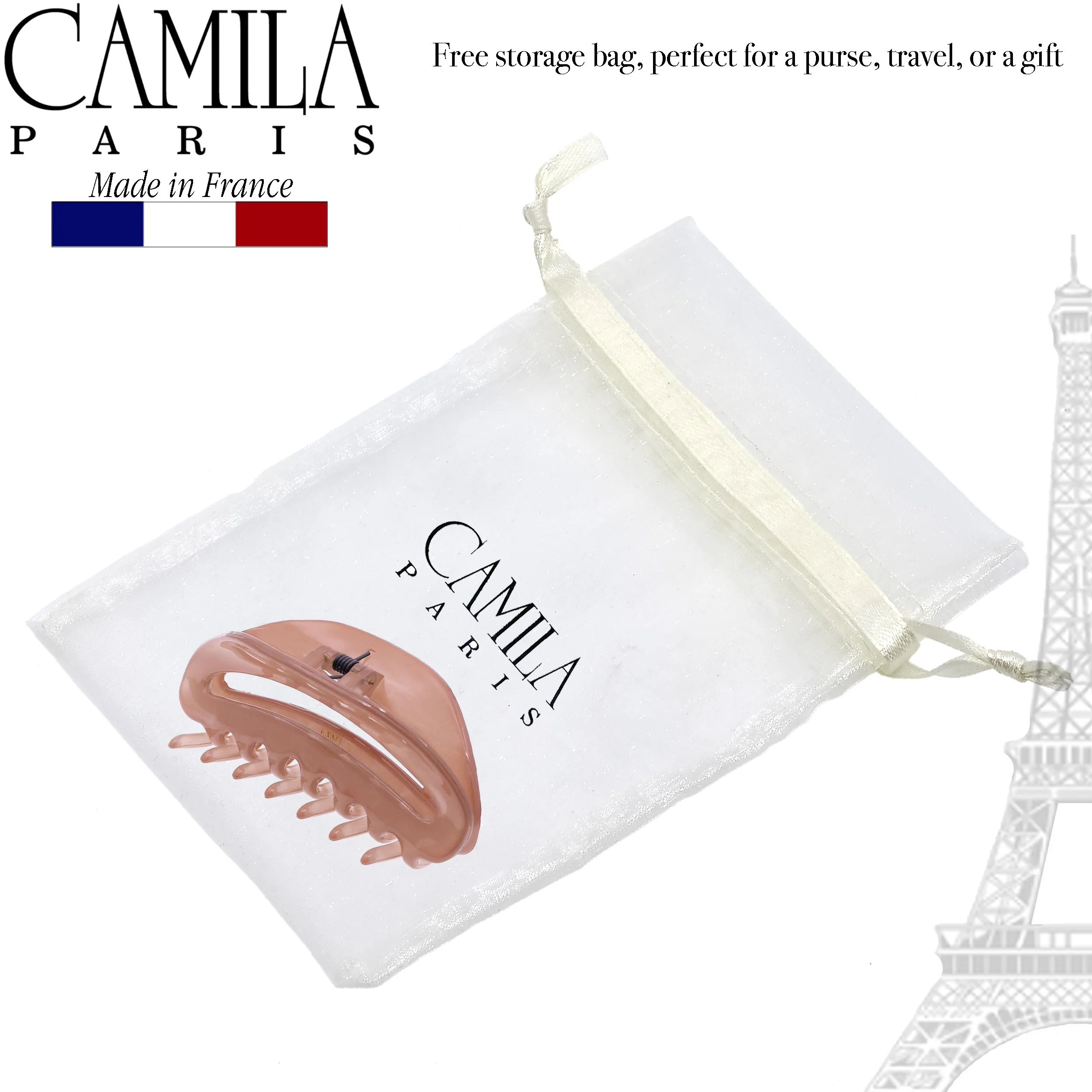 Camila Paris Oval Cutout Hair Clip - Image 28