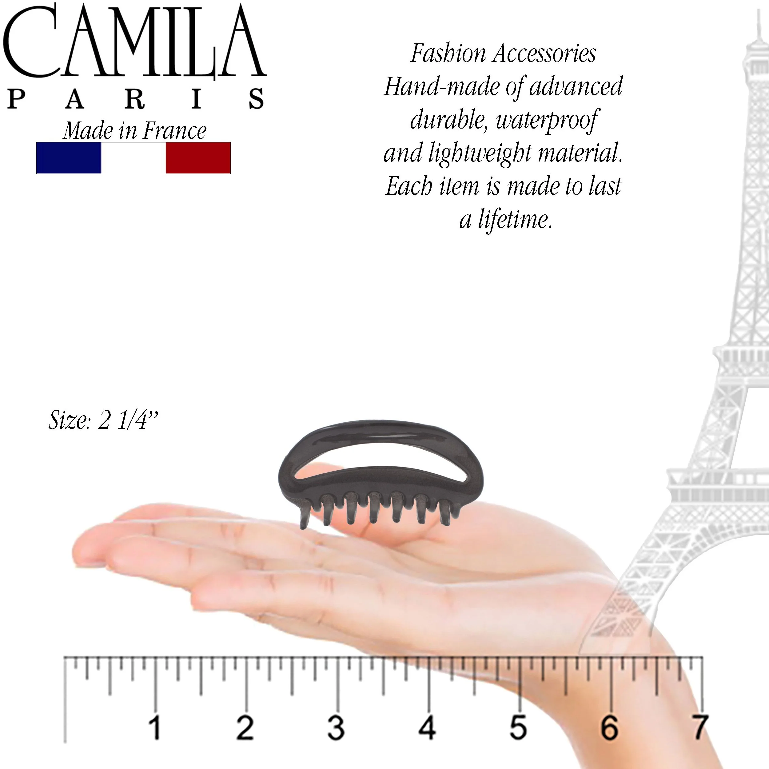 Camila Paris Oval Cutout Hair Clip - Image 30