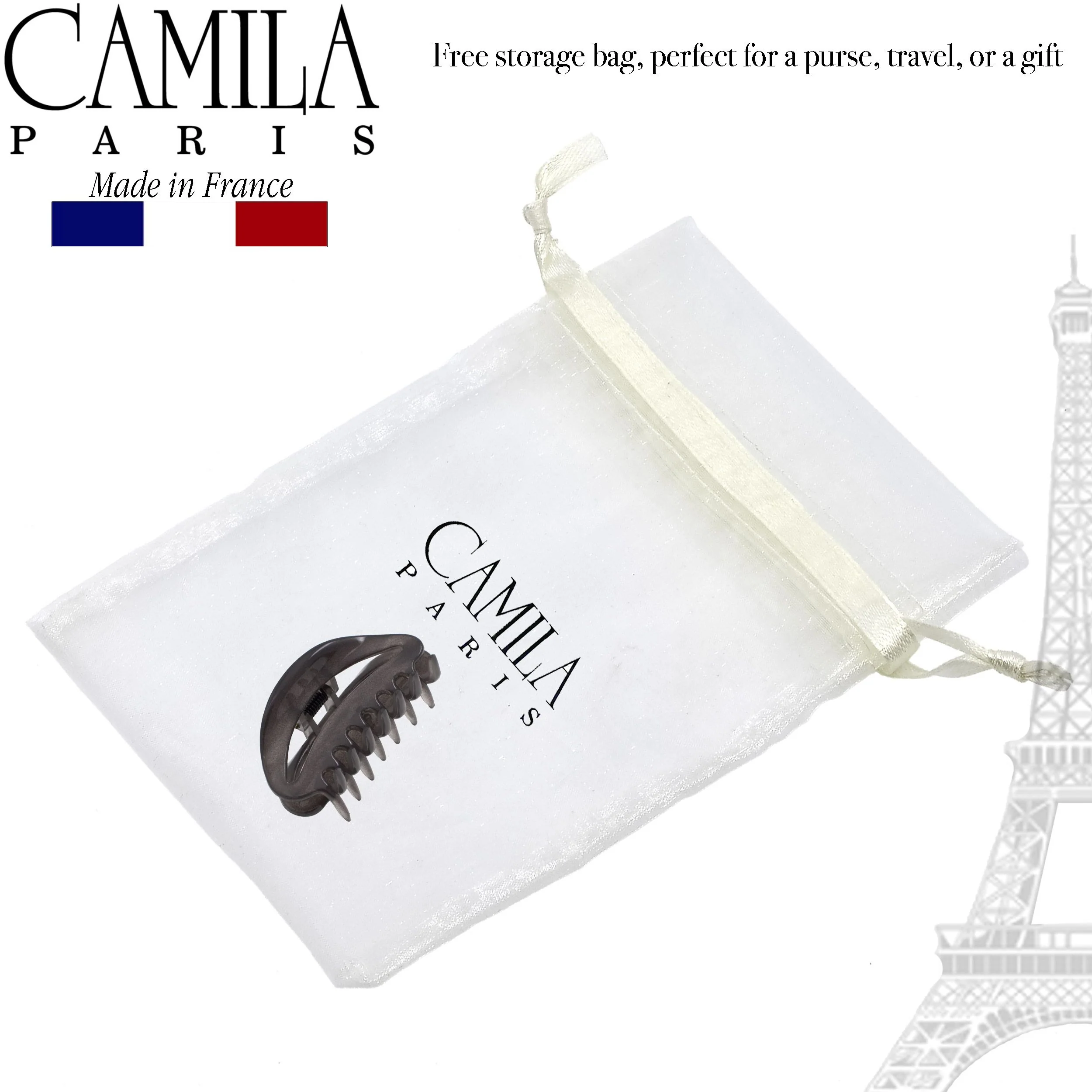 Camila Paris Oval Cutout Hair Clip - Image 32