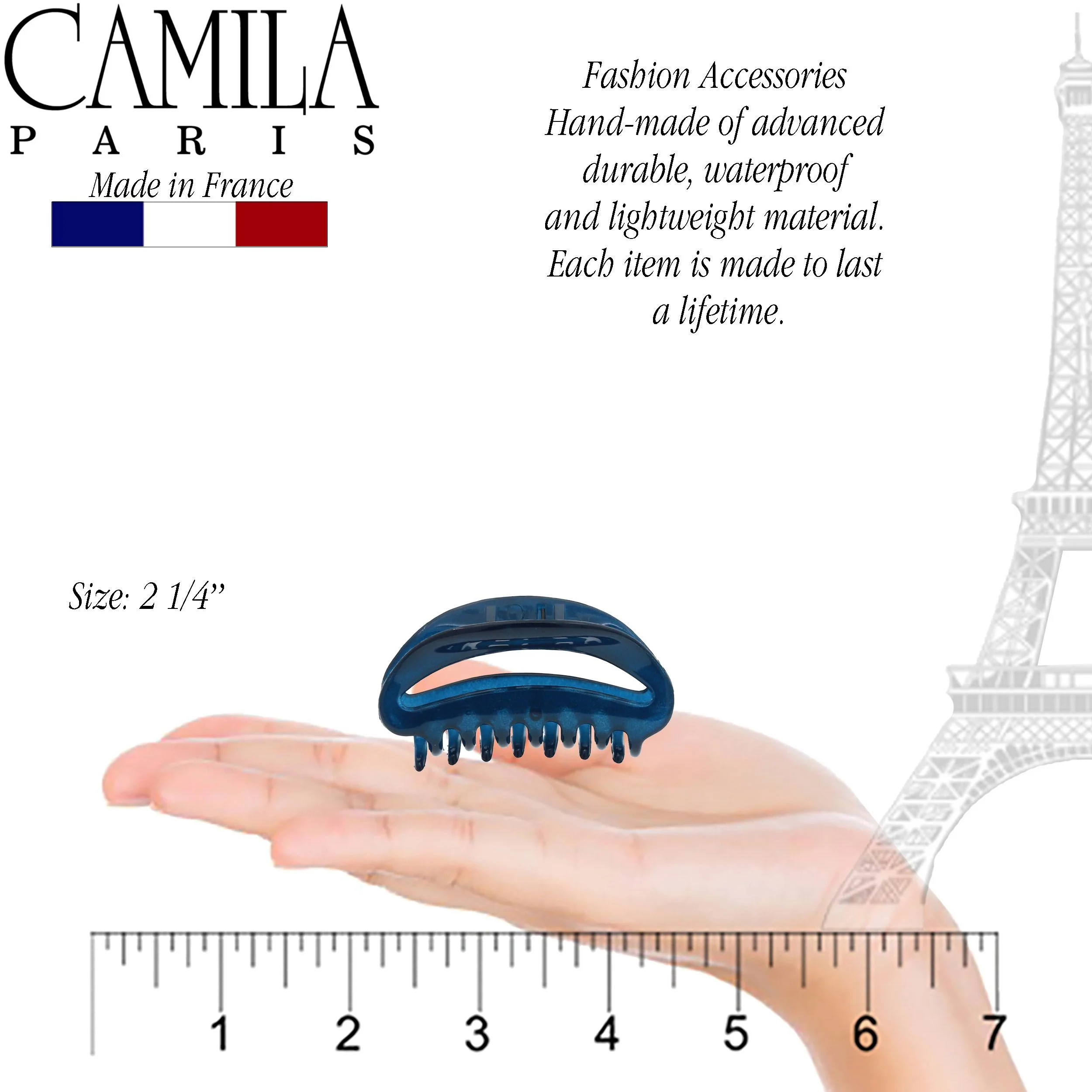 Camila Paris Oval Cutout Hair Clip - Image 34