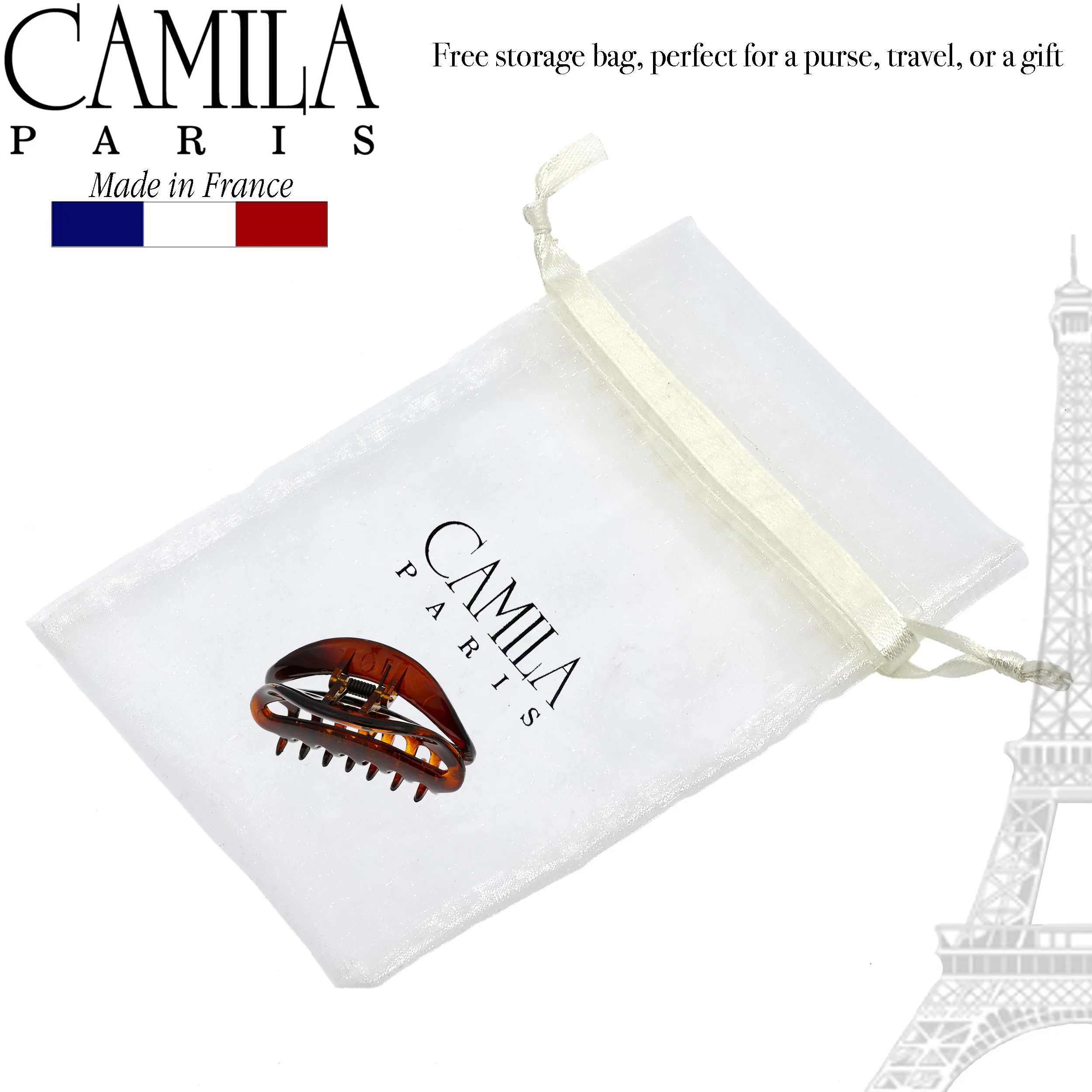 Camila Paris Oval Cutout Hair Clip - Image 4