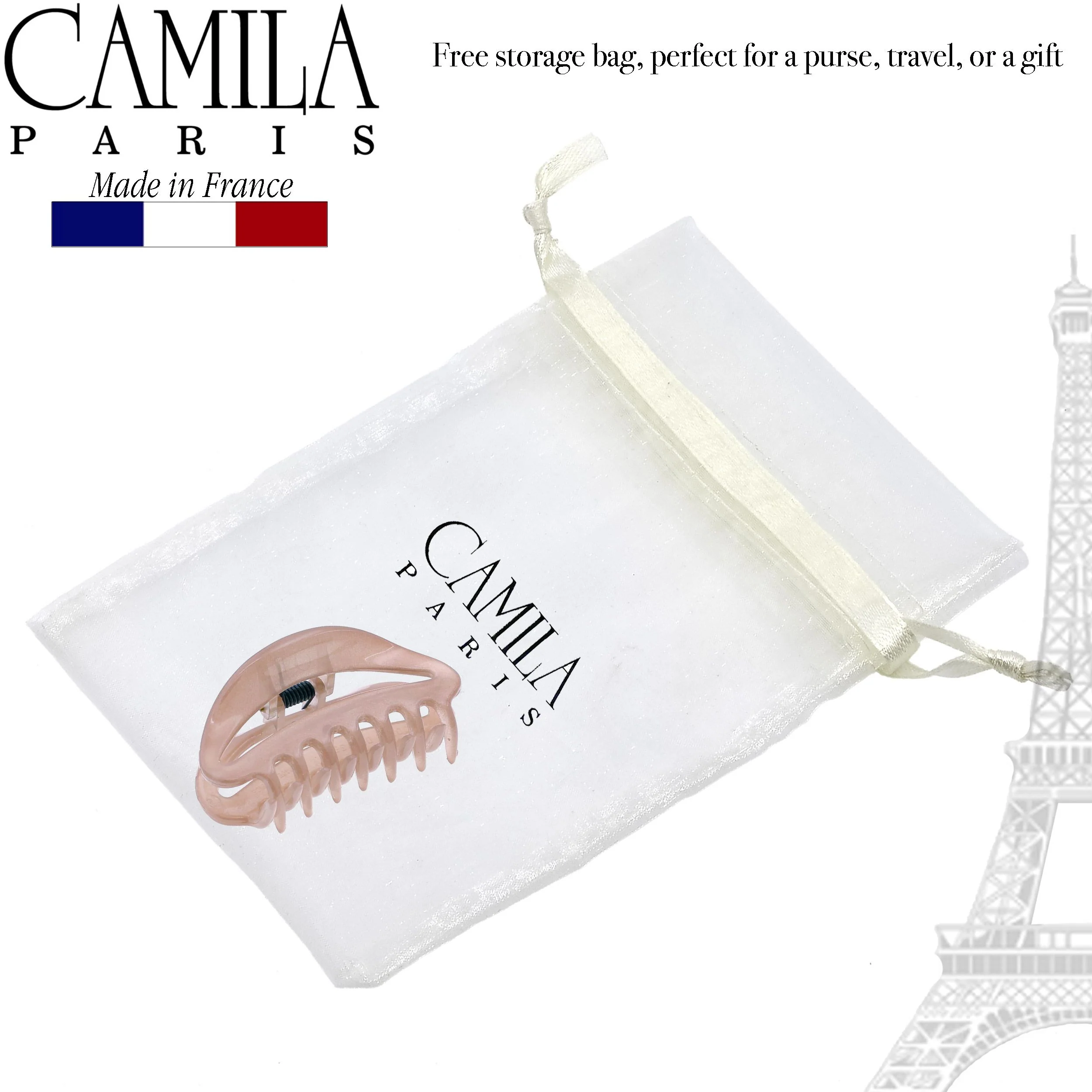 Camila Paris Oval Cutout Hair Clip - Image 44