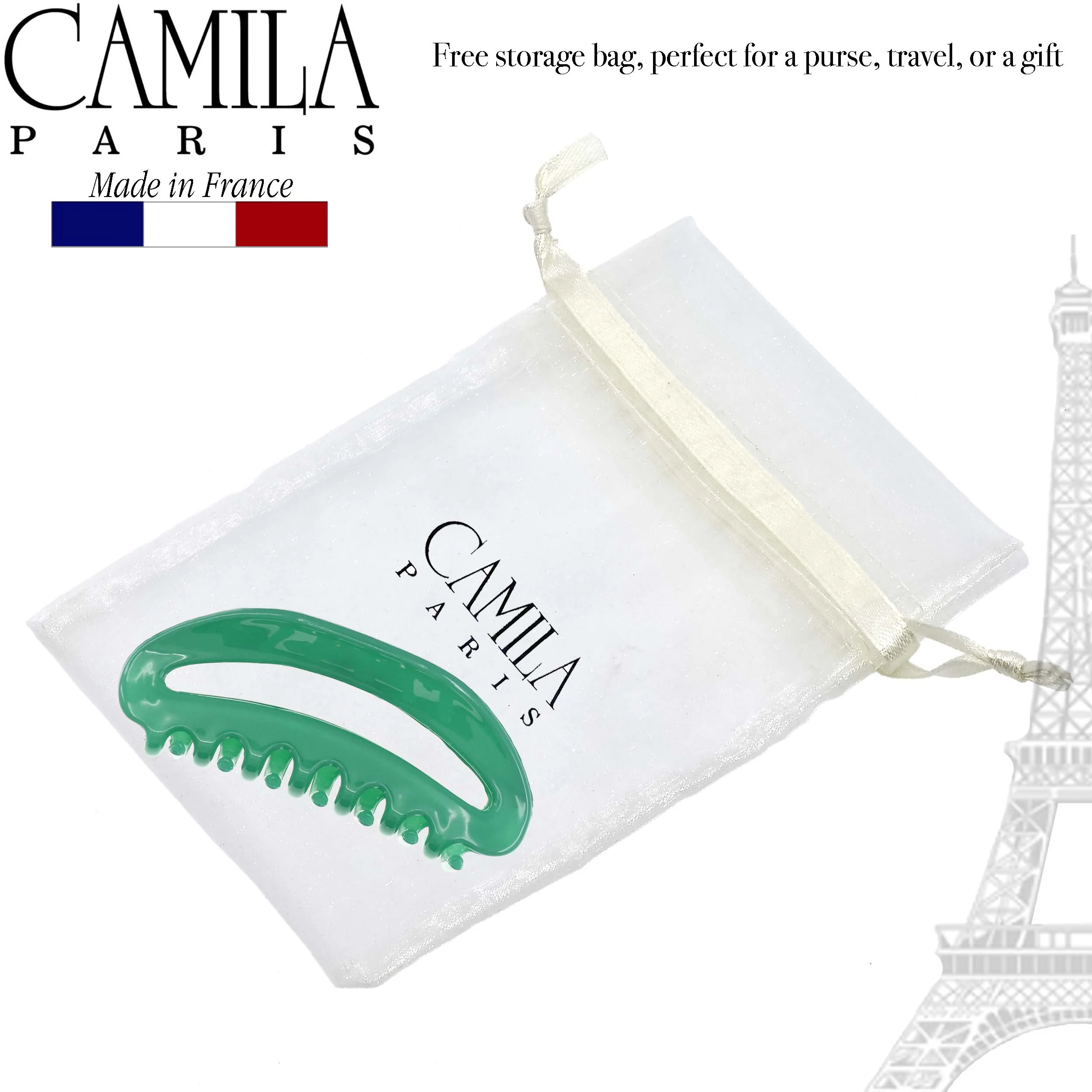Camila Paris Oval Cutout Hair Clip - Image 8