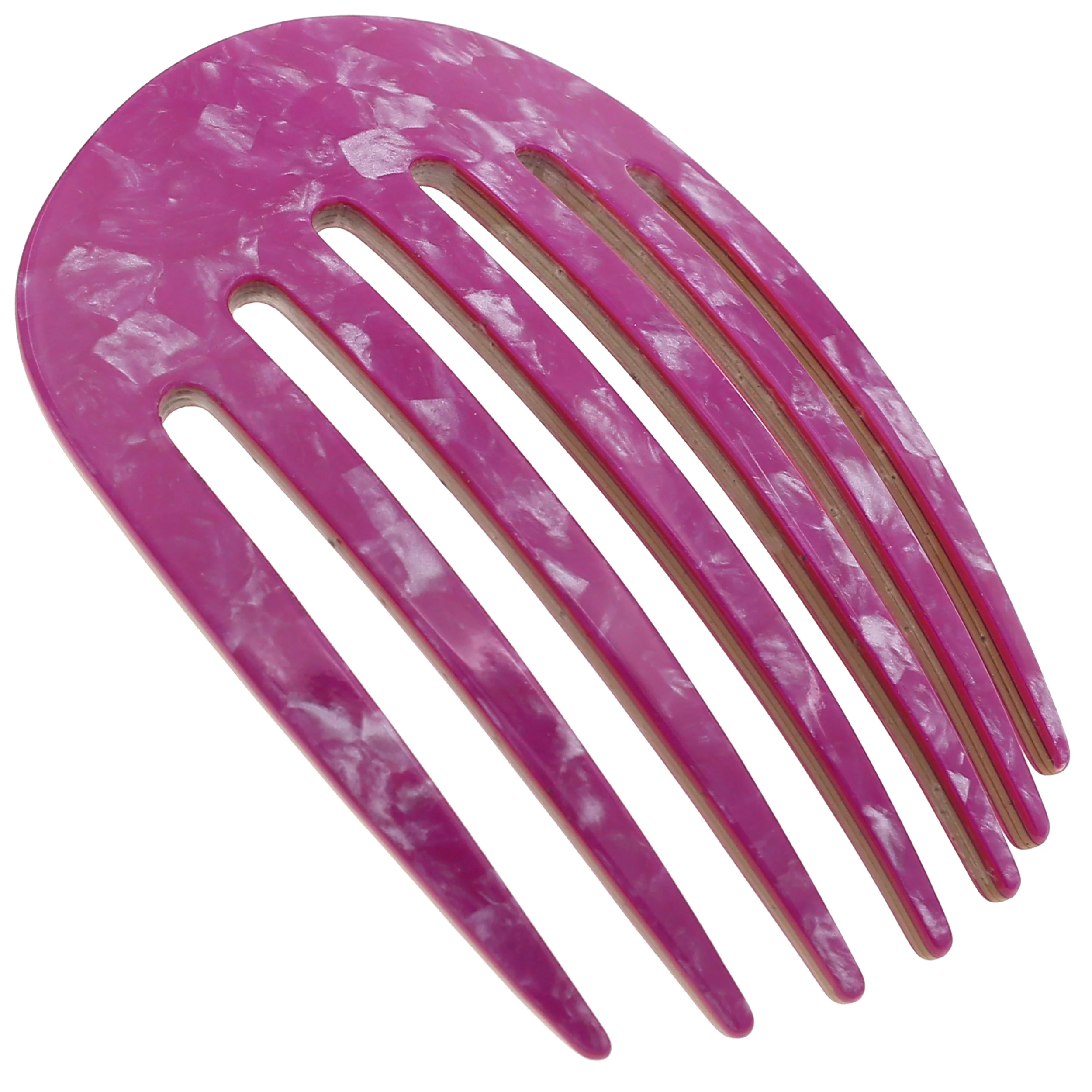 Camila Paris Round Classic 7-Tooth Side Comb - Image 15