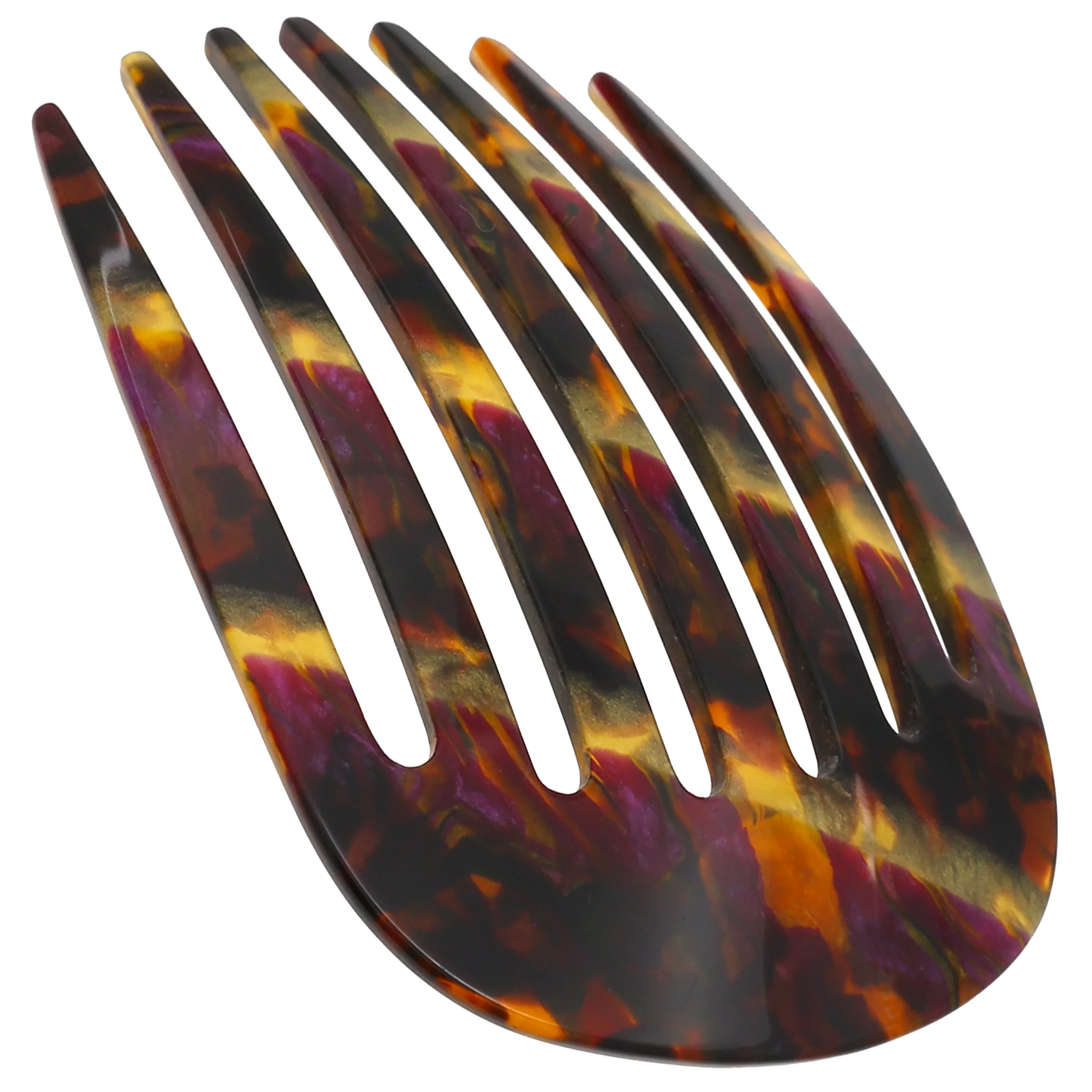 Camila Paris Round Classic 7-Tooth Side Comb - Image 6