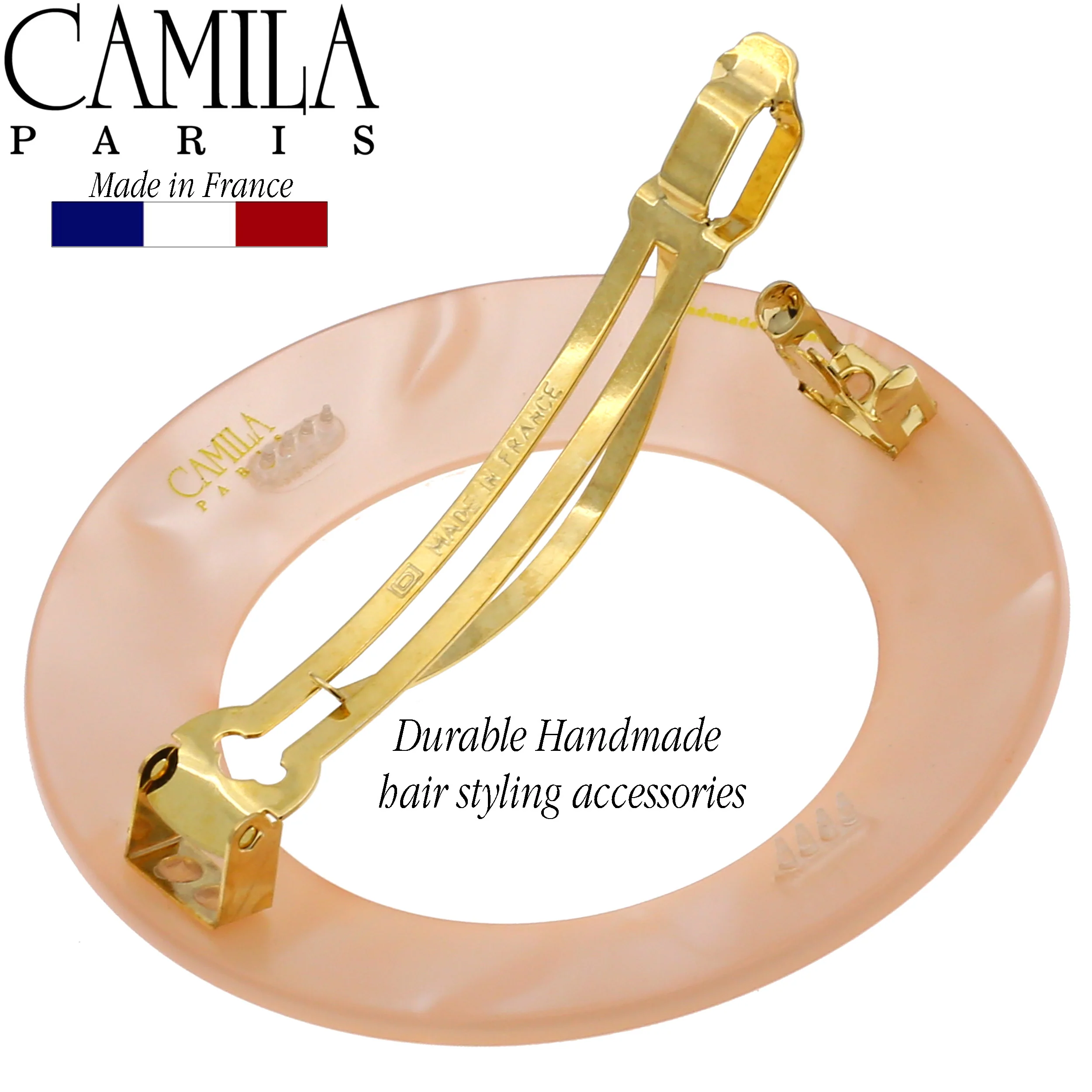 Camila Paris Round Cutout Barrette - Image 11