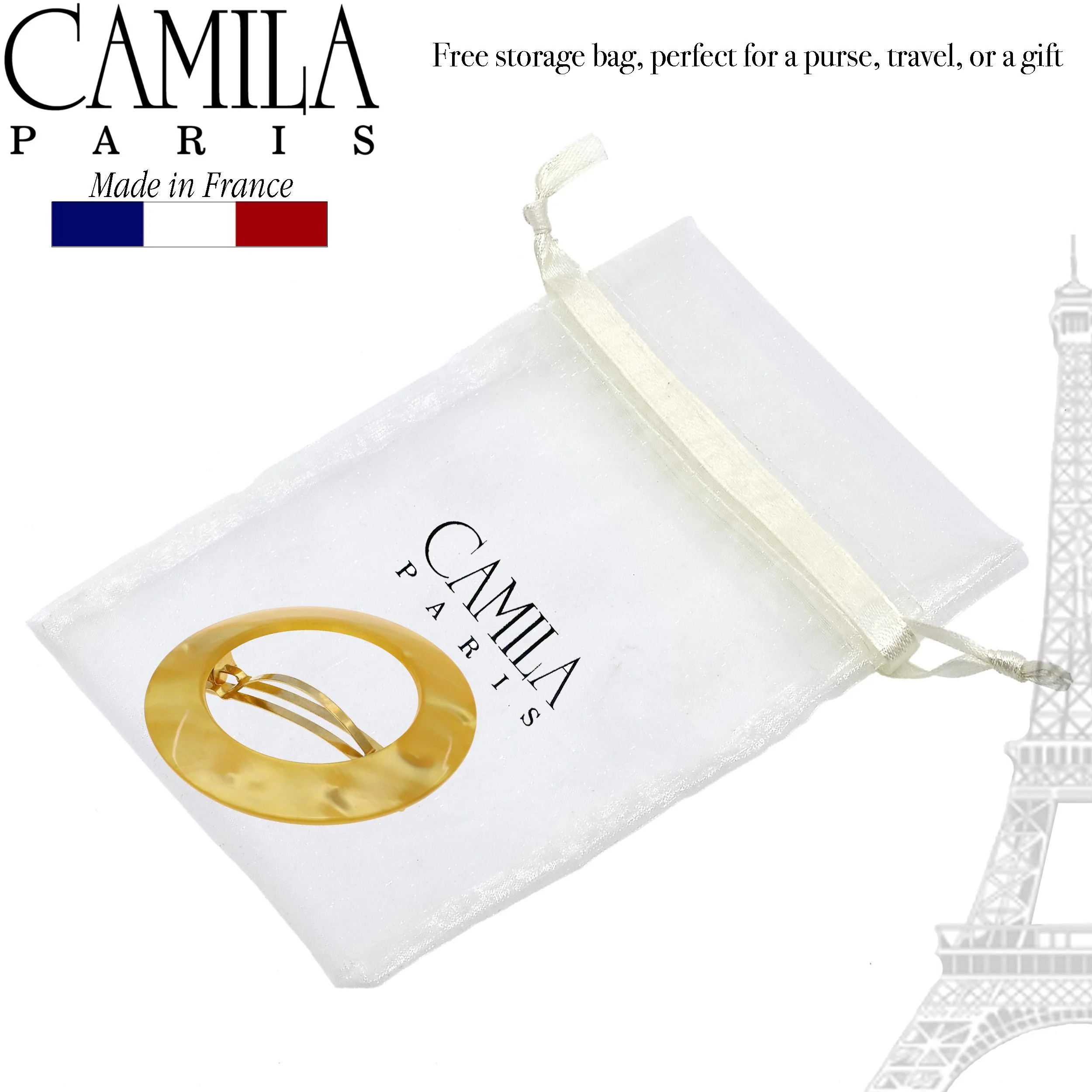 Camila Paris Round Cutout Barrette - Image 16