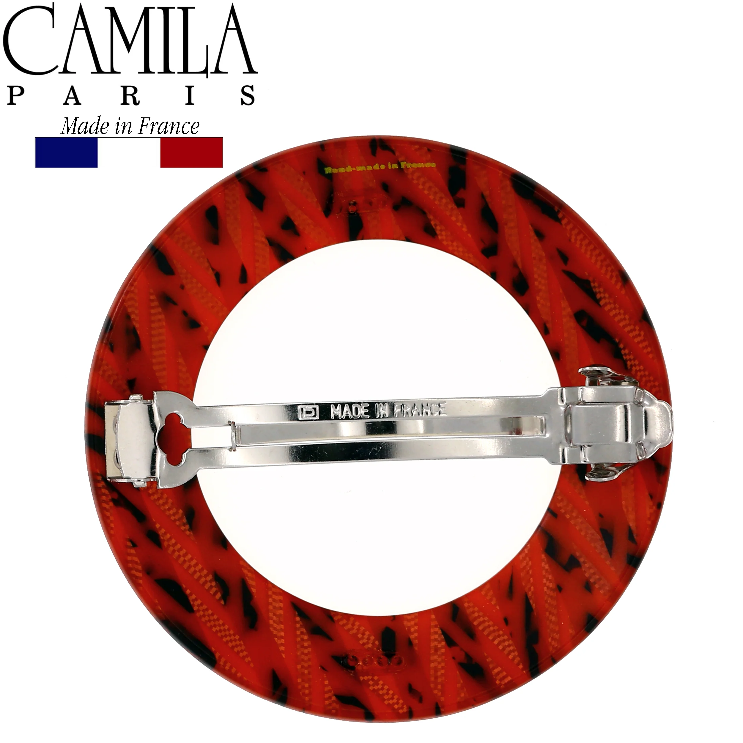 Camila Paris Round Cutout Barrette - Image 3