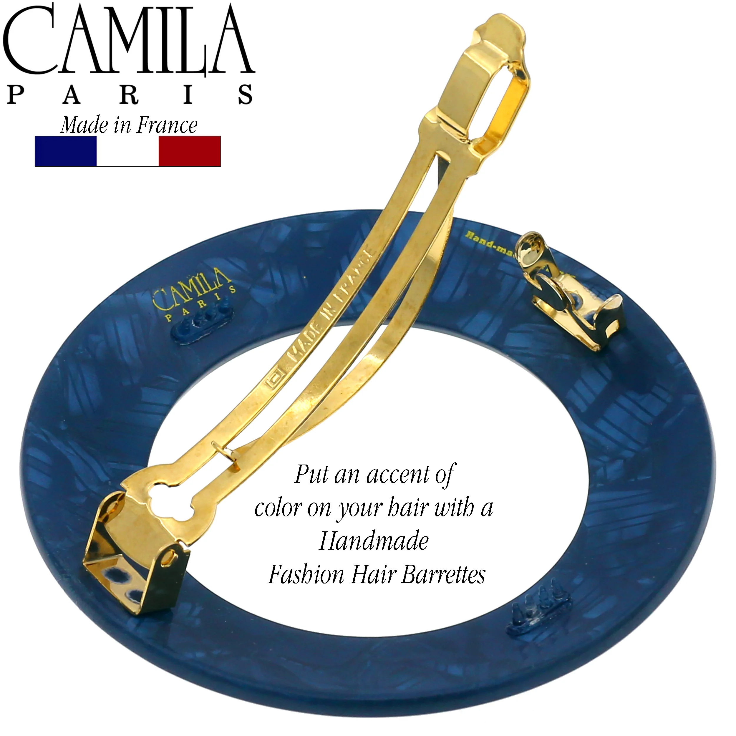 Camila Paris Round Cutout Barrette - Image 7