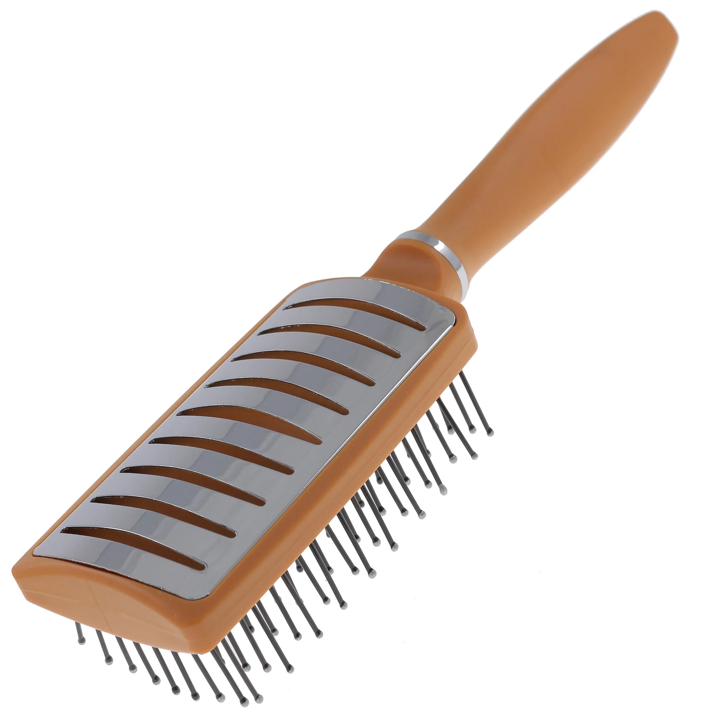 "Keratina" Vented Hair Brush with Nylon Ball-Tipped Bristles - Image 3