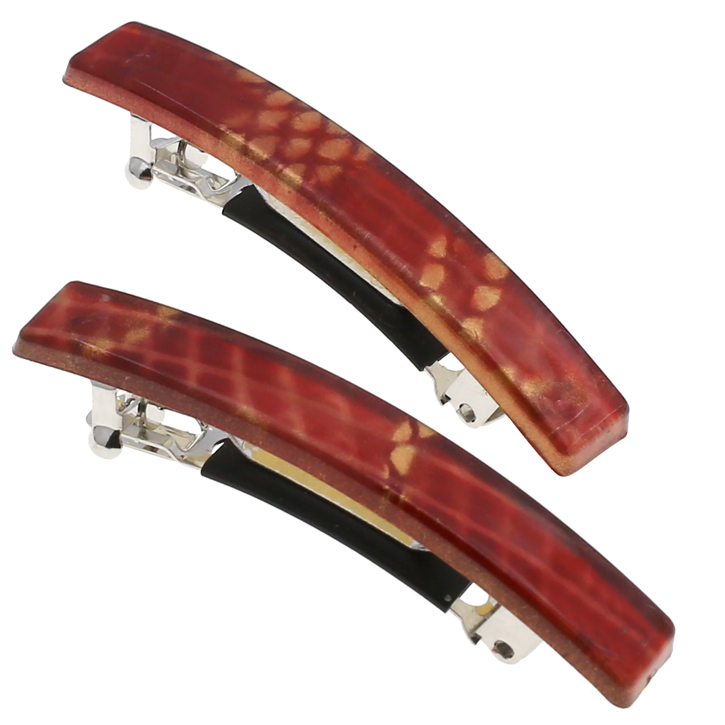Camila Paris Skinny Rectangle No-Slip Barrette 2-Pack - Image 37