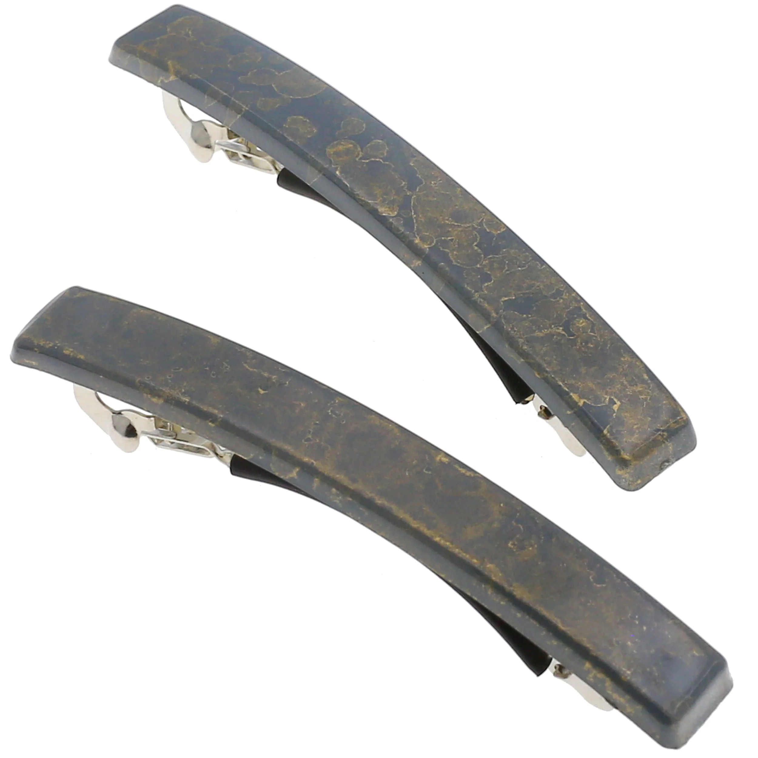 Camila Paris Skinny Rectangle No-Slip Barrette 2-Pack - Image 45