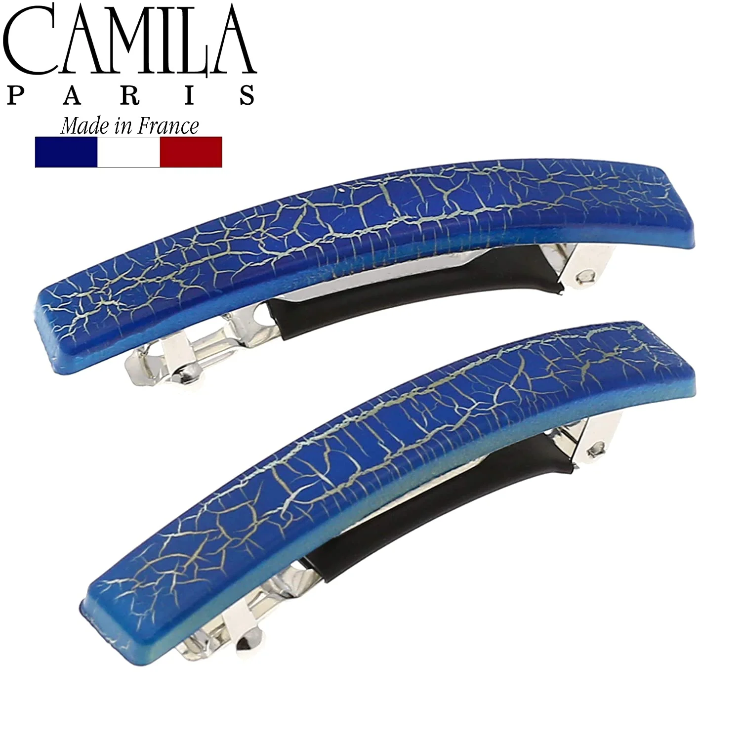 Camila Paris Skinny Rectangle No-Slip Barrette 2-Pack - Image 51