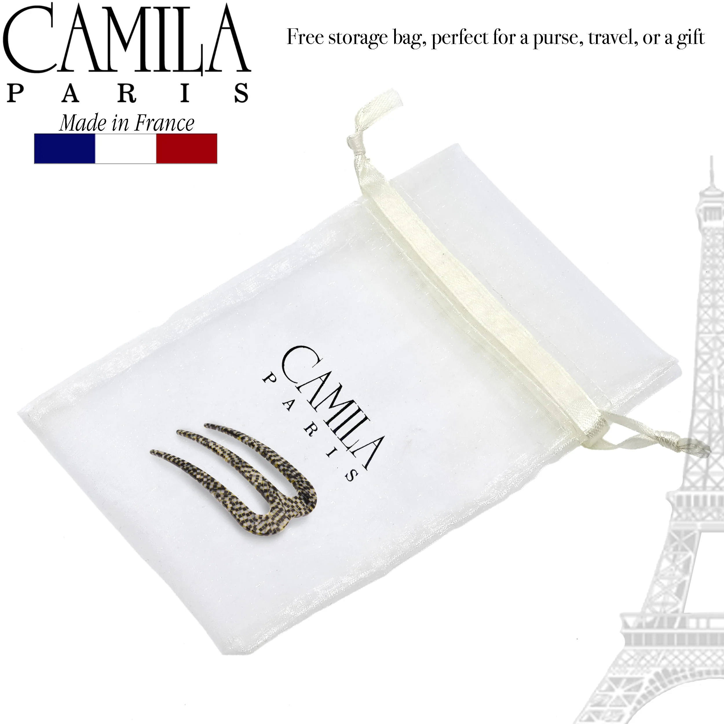 Camila Paris Three-Prong Curved Hair Stick - Image 16