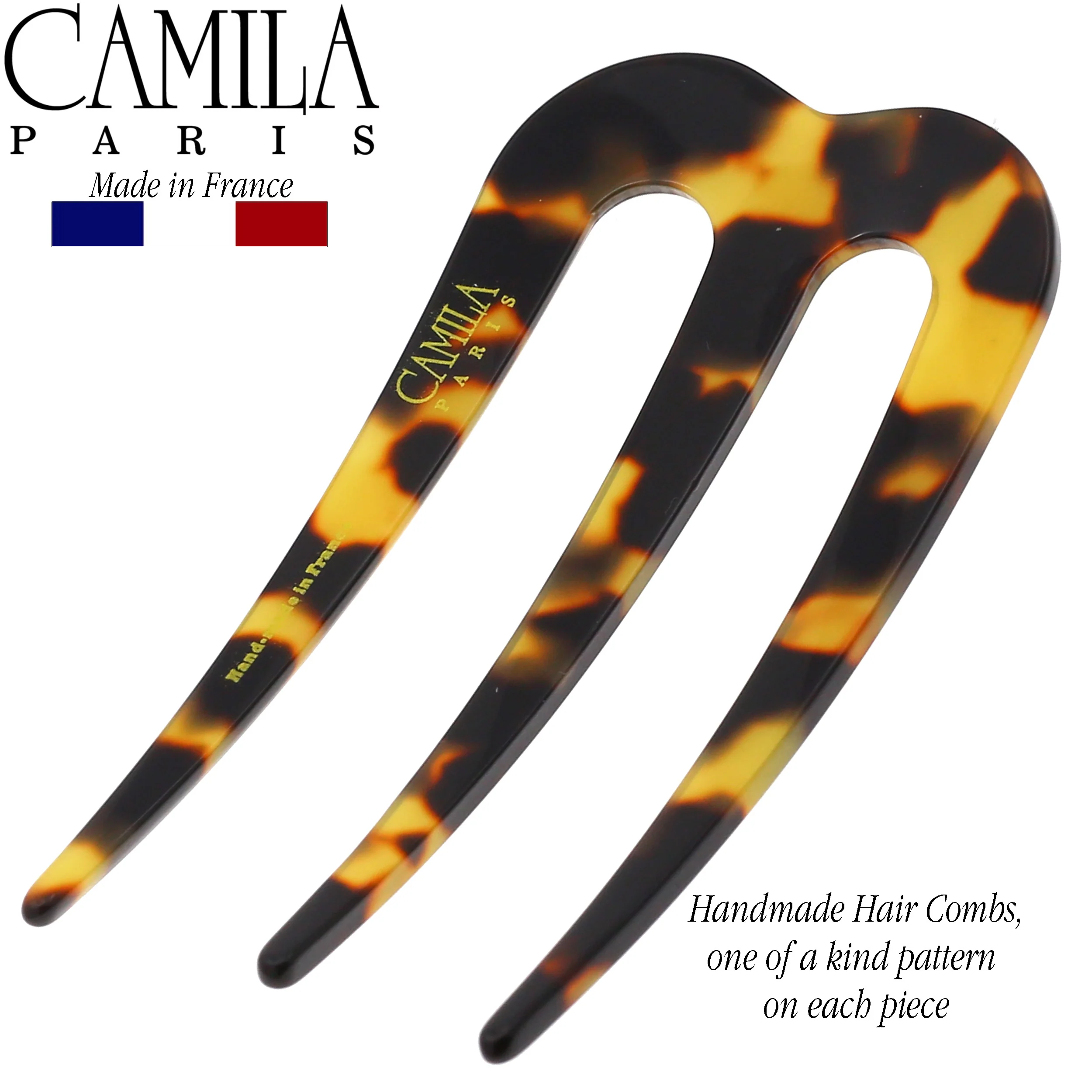 Camila Paris Three-Prong Curved Hair Stick - Image 3
