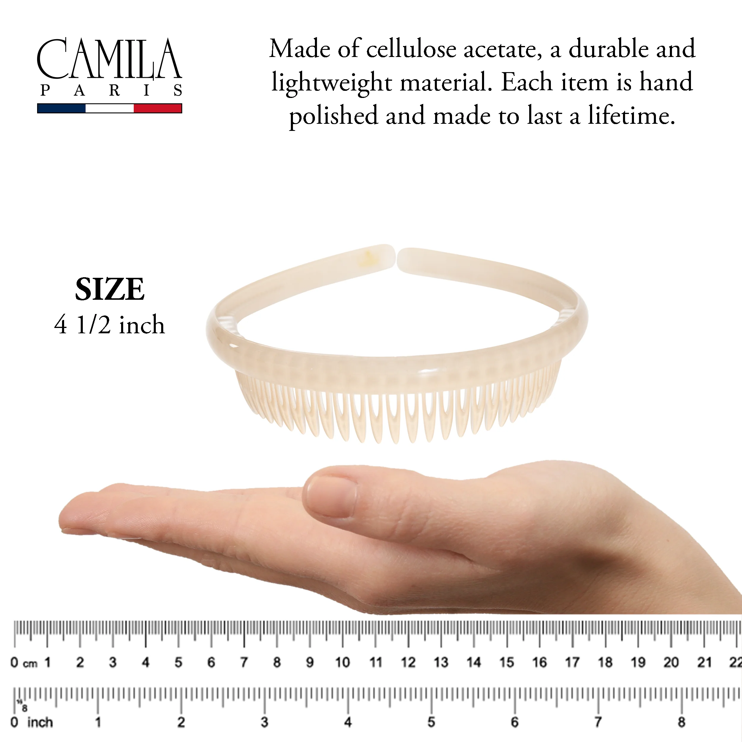 Camila Paris Tooth Comb Flexible Headband - Image 15