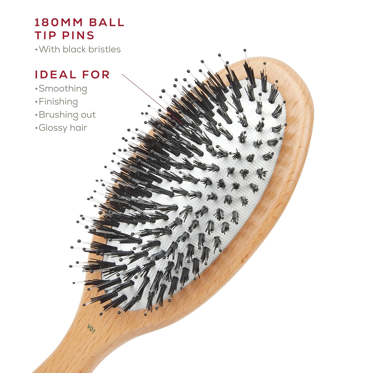 Vegan Bristle Oval Brush - Image 12