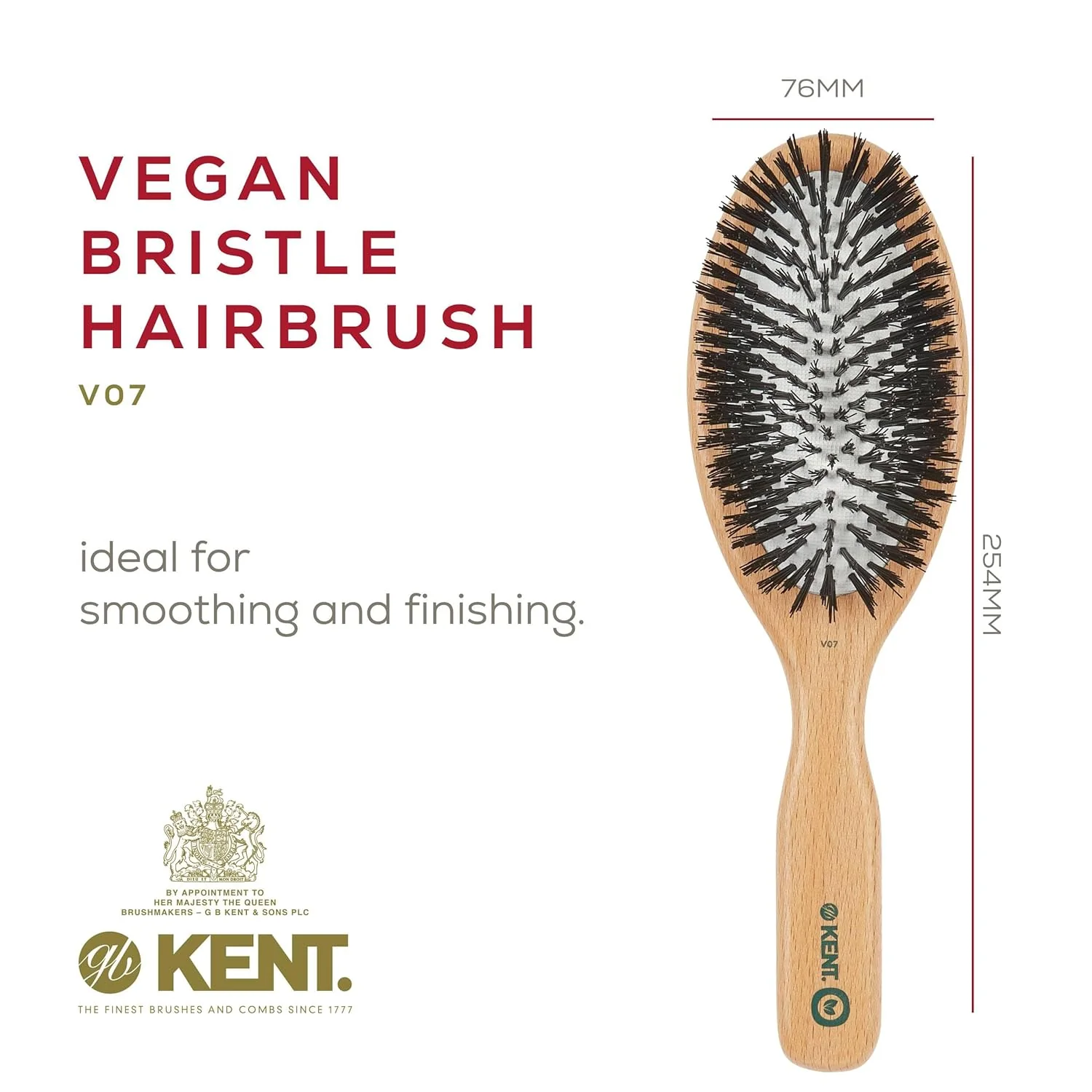 Vegan Bristle Oval Brush - Image 15