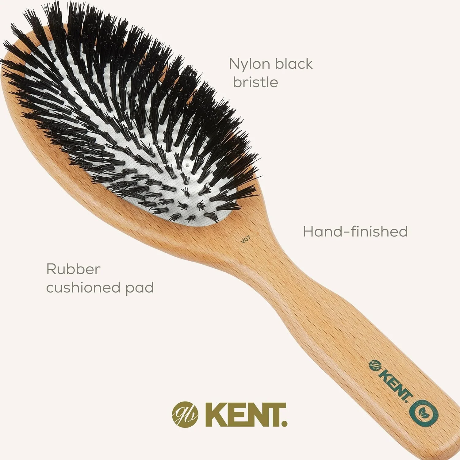 Vegan Bristle Oval Brush - Image 18