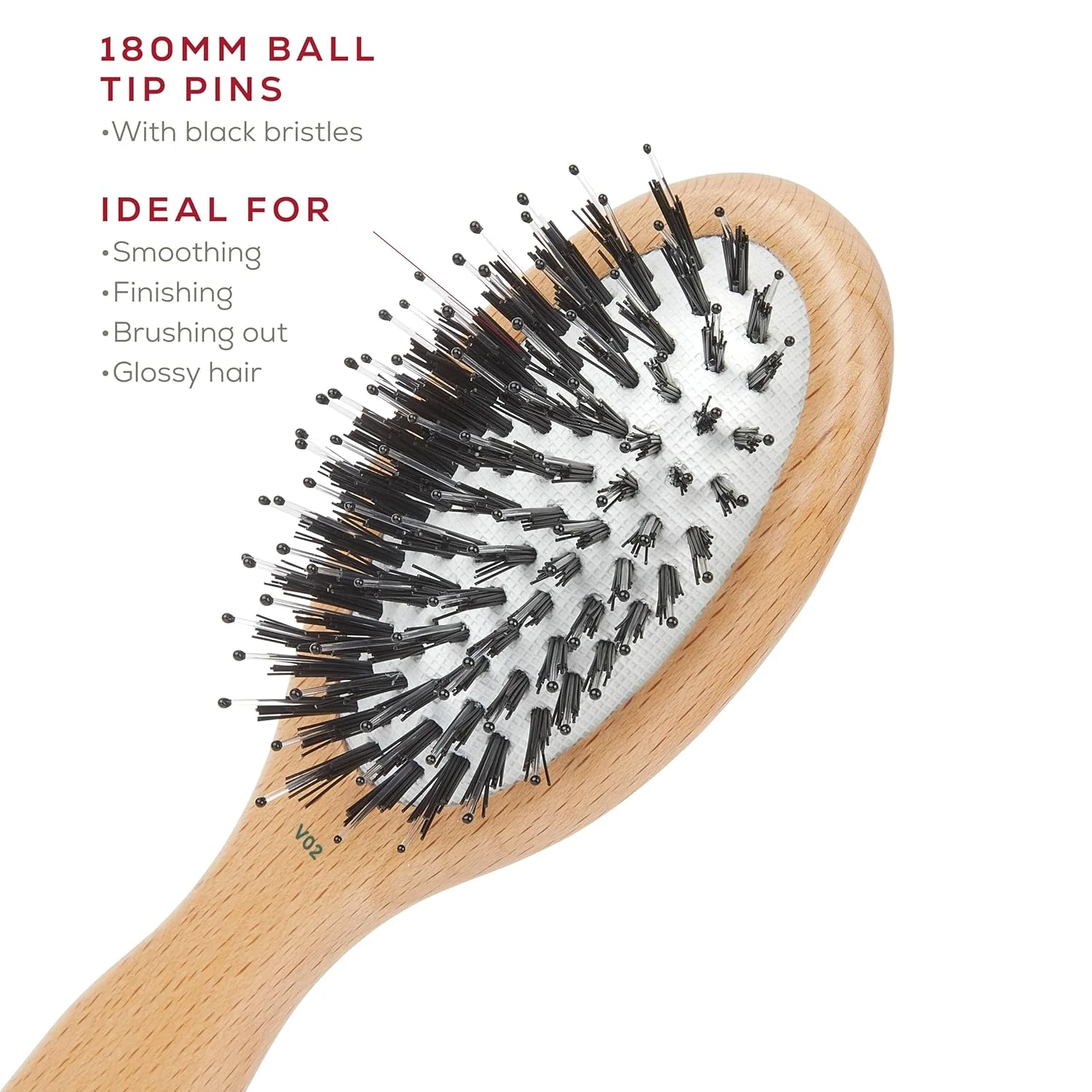 Vegan Bristle Oval Brush - Image 5