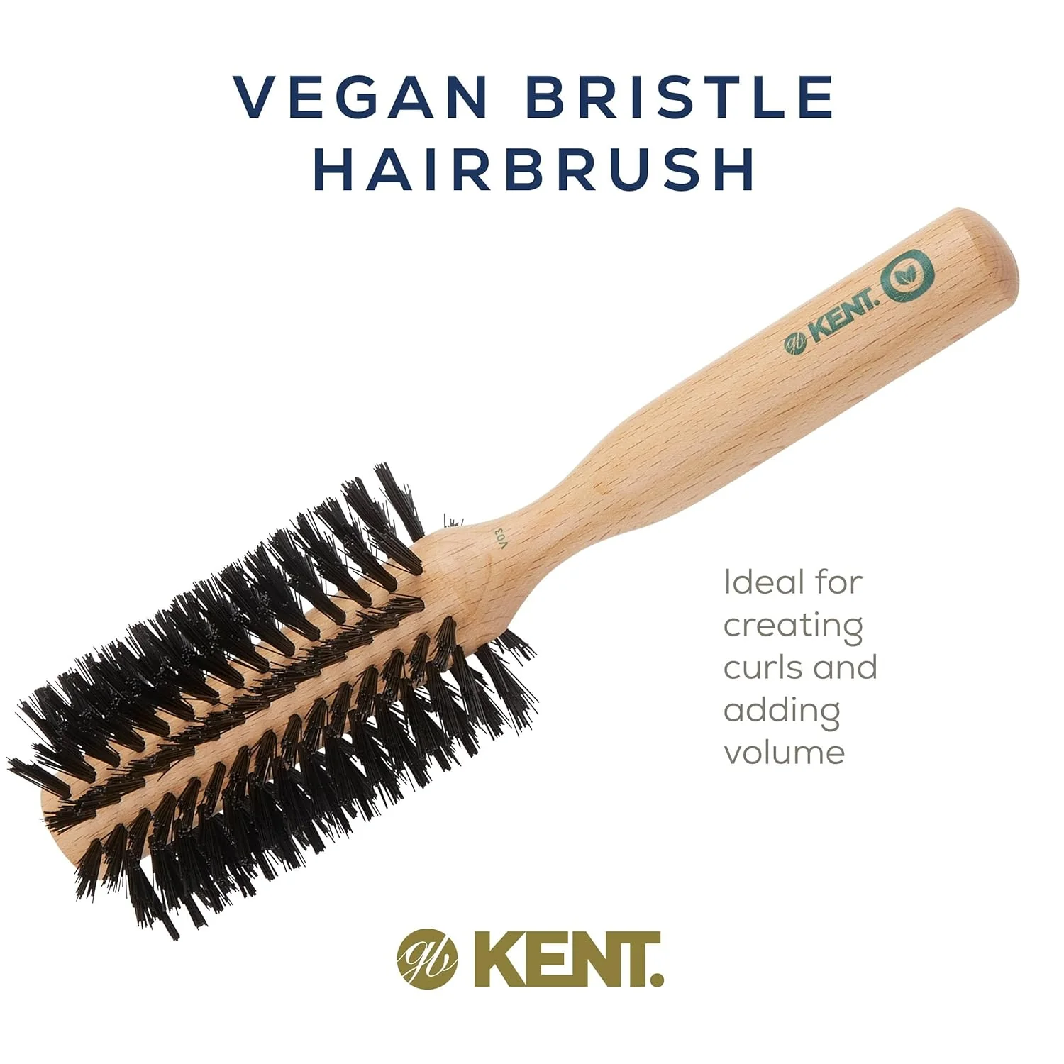 Vegan Bristle Round Brush - Image 3