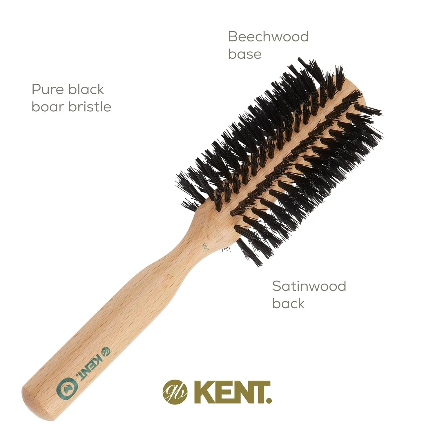 Vegan Bristle Round Brush - Image 5