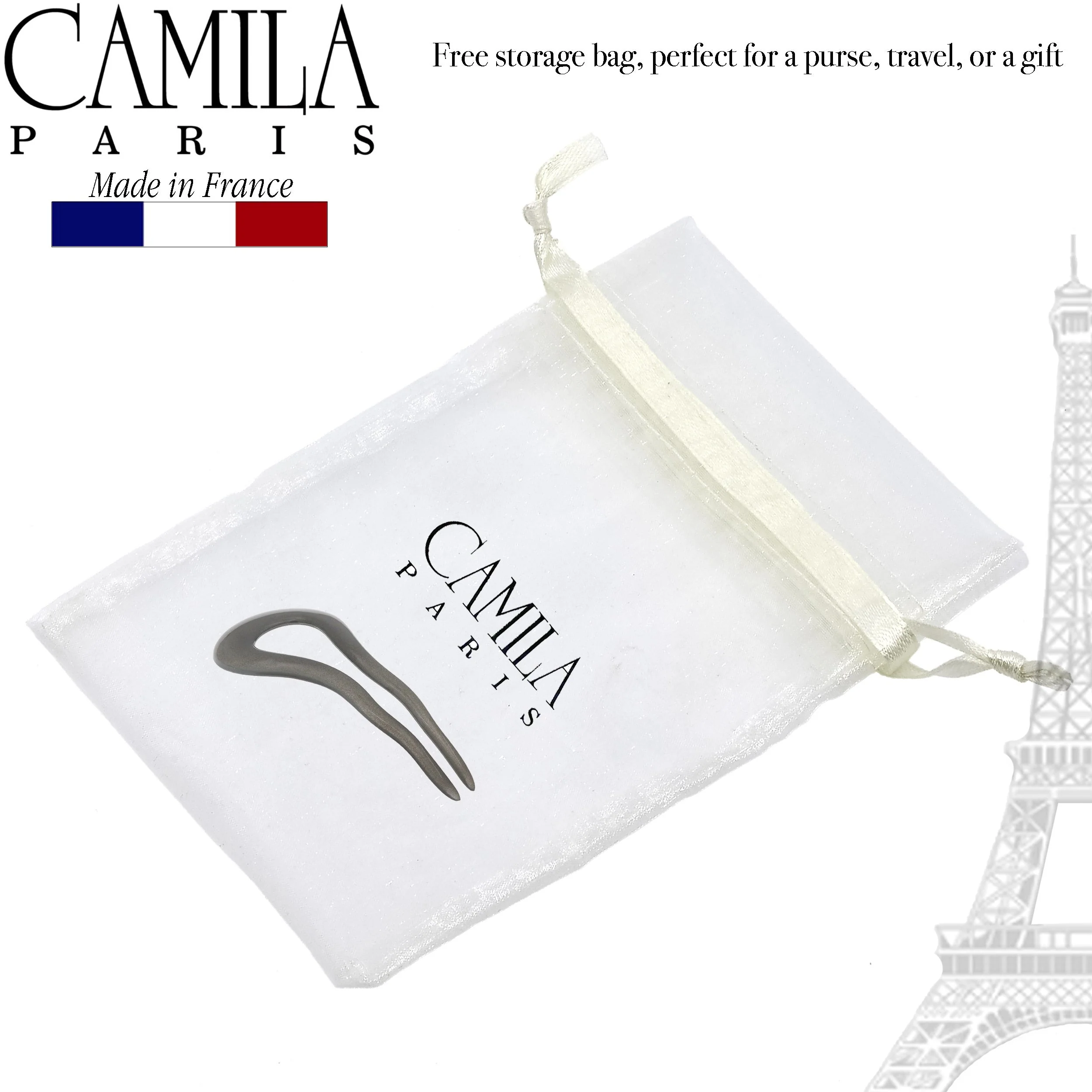 Camila Paris Wavy Curved Hair Stick - Image 4