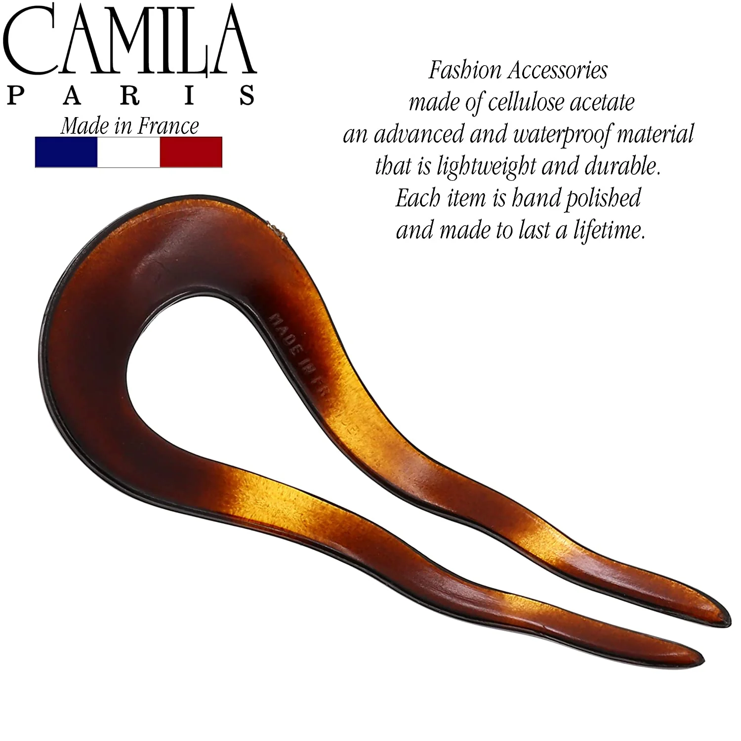 Camila Paris Wavy Curved Hair Stick - Image 7