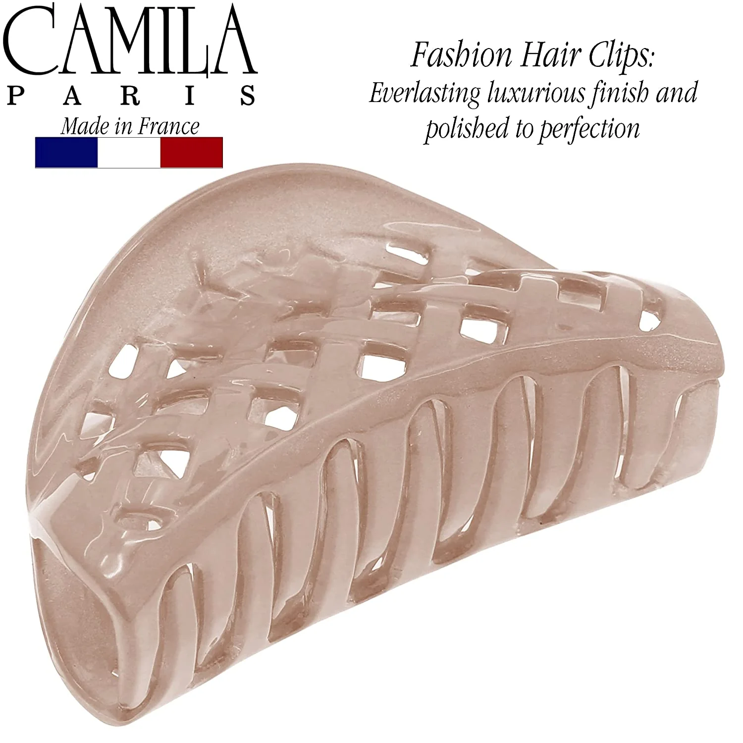 Camila Paris Woven Spring Covered Hair Clip - Image 11