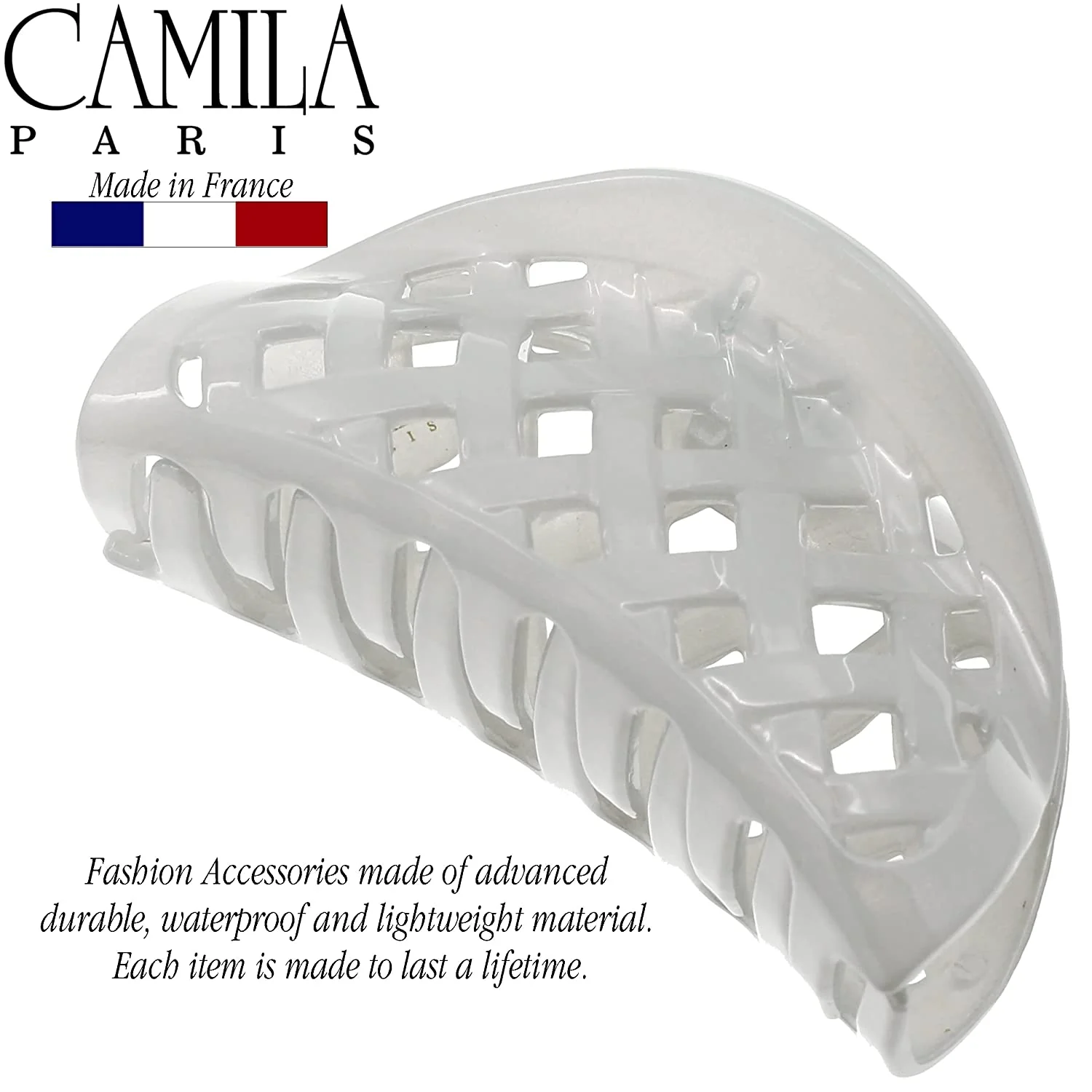 Camila Paris Woven Spring Covered Hair Clip - Image 19
