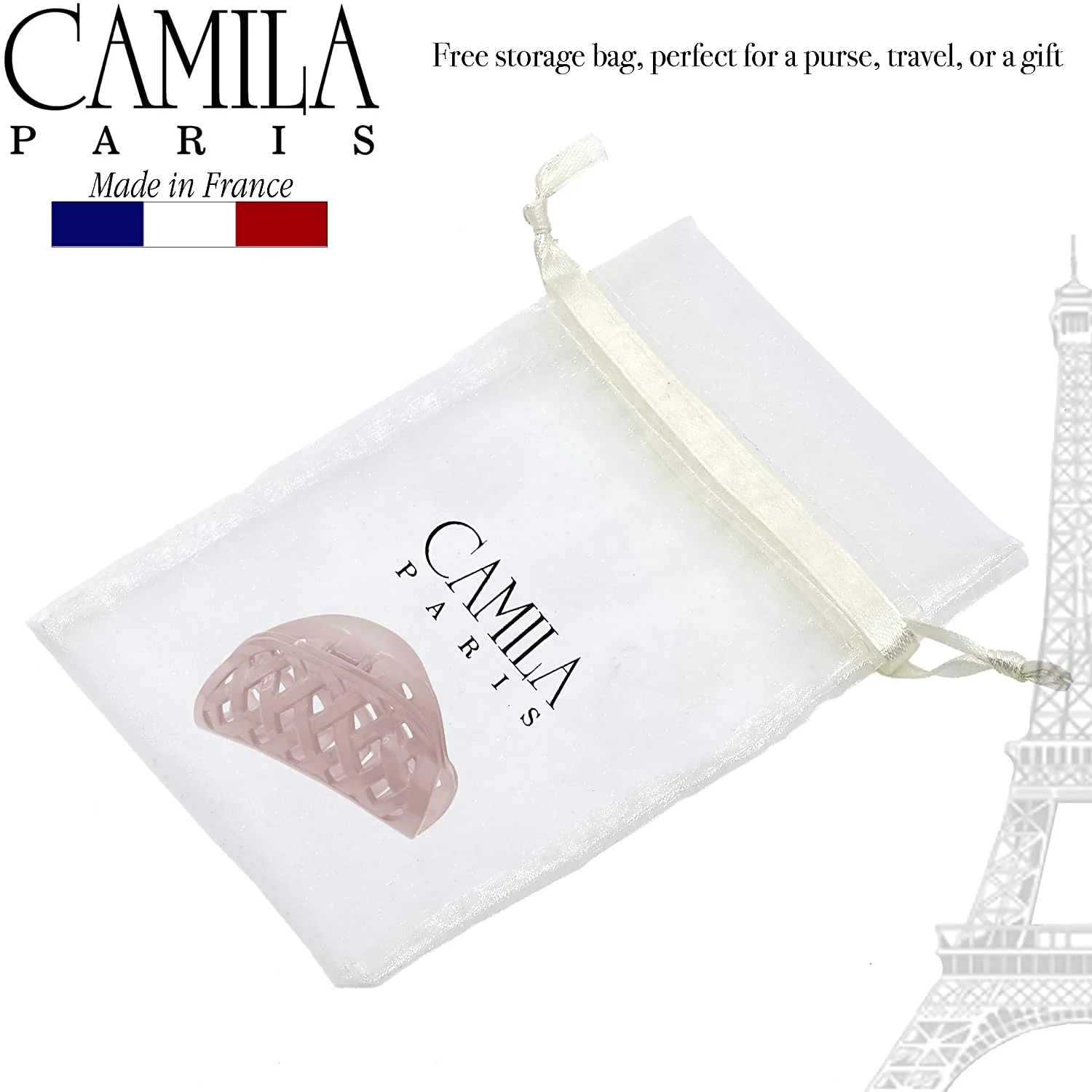 Camila Paris Woven Spring Covered Hair Clip - Image 28