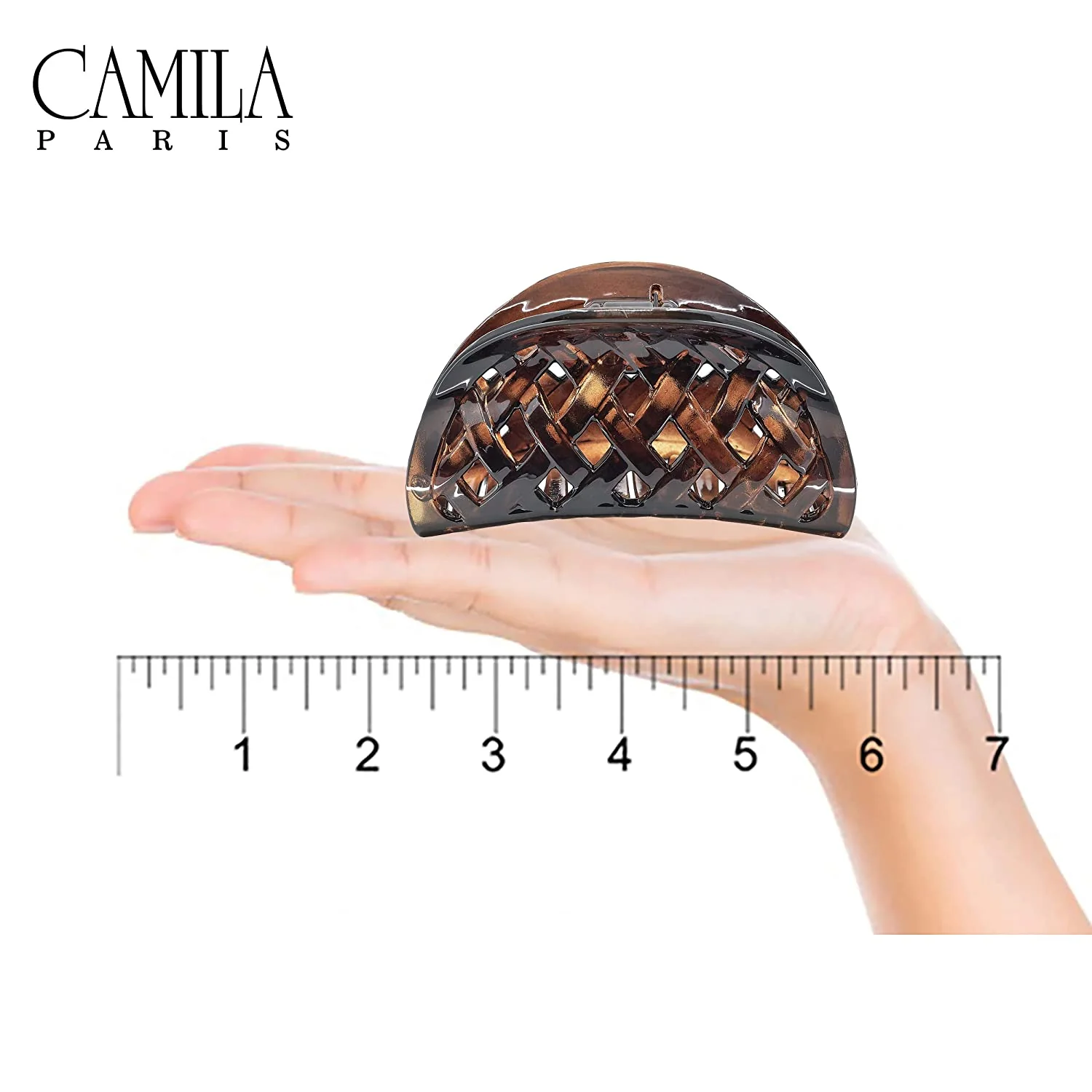 Camila Paris Woven Spring Covered Hair Clip - Image 34